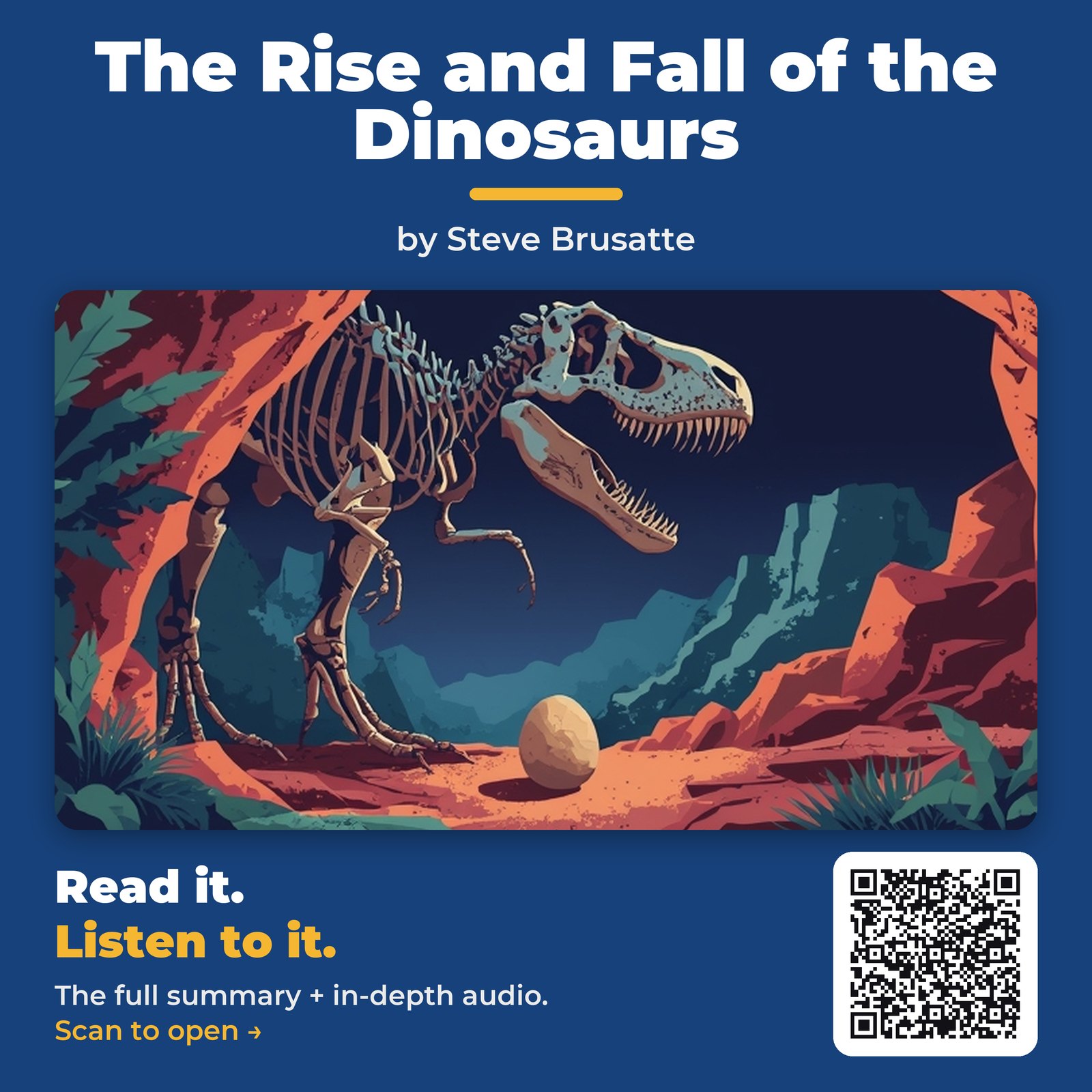 The Rise and Fall of the Dinosaurs by Steve Brusatte – Book Summary