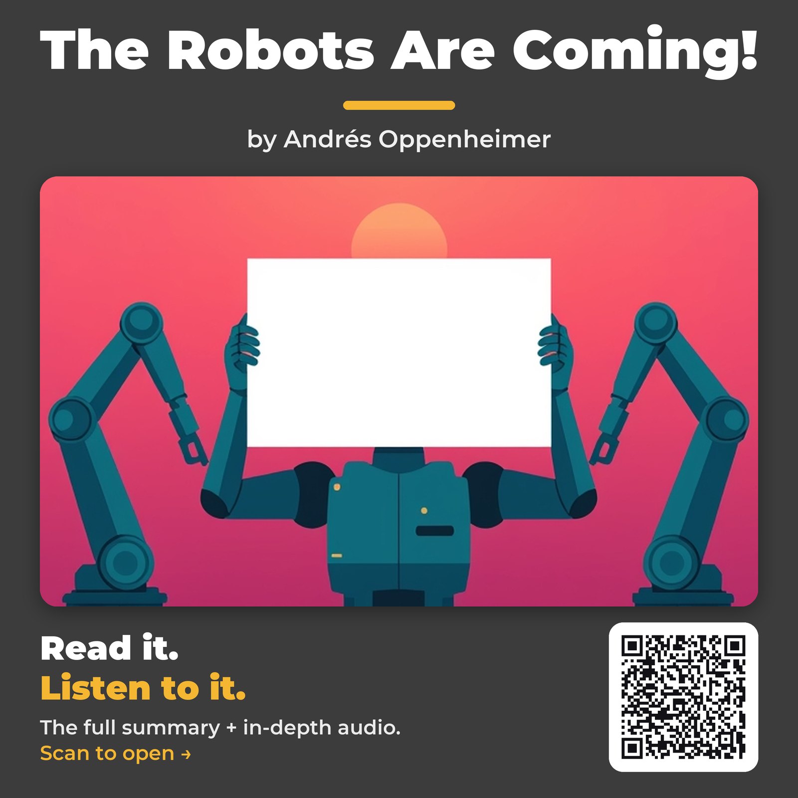 The Robots Are Coming! — cover