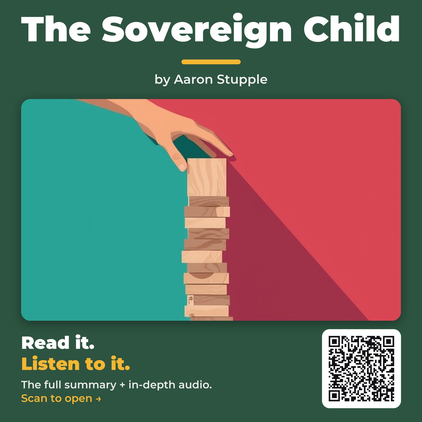 The Sovereign Child by Aaron Stupple – Book Summary