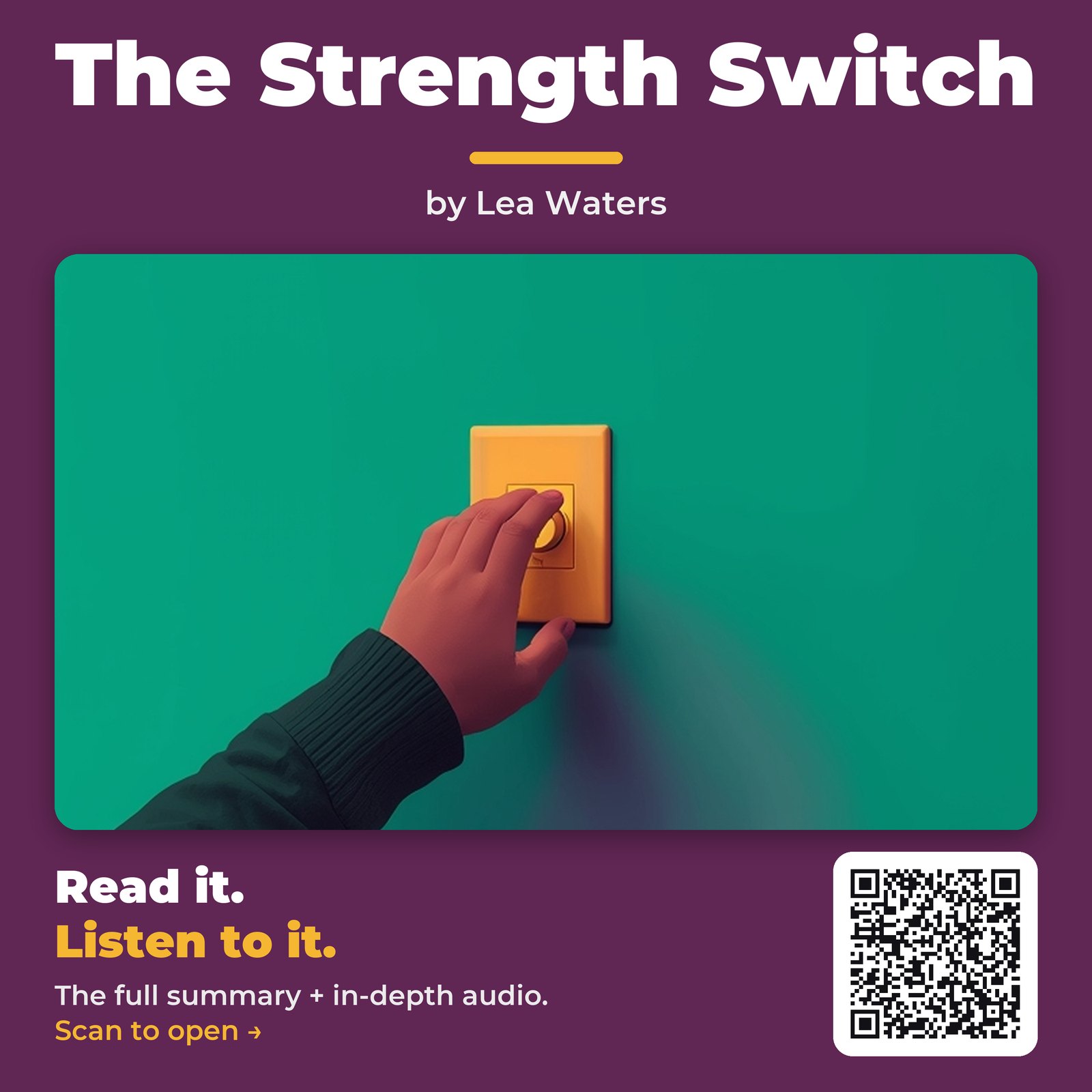 The Strength Switch by Lea Waters – Book Summary
