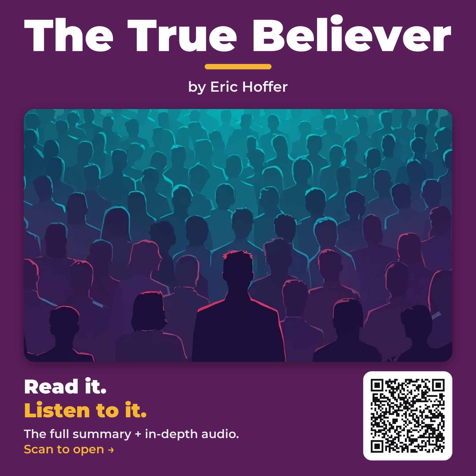 The True Believer — cover