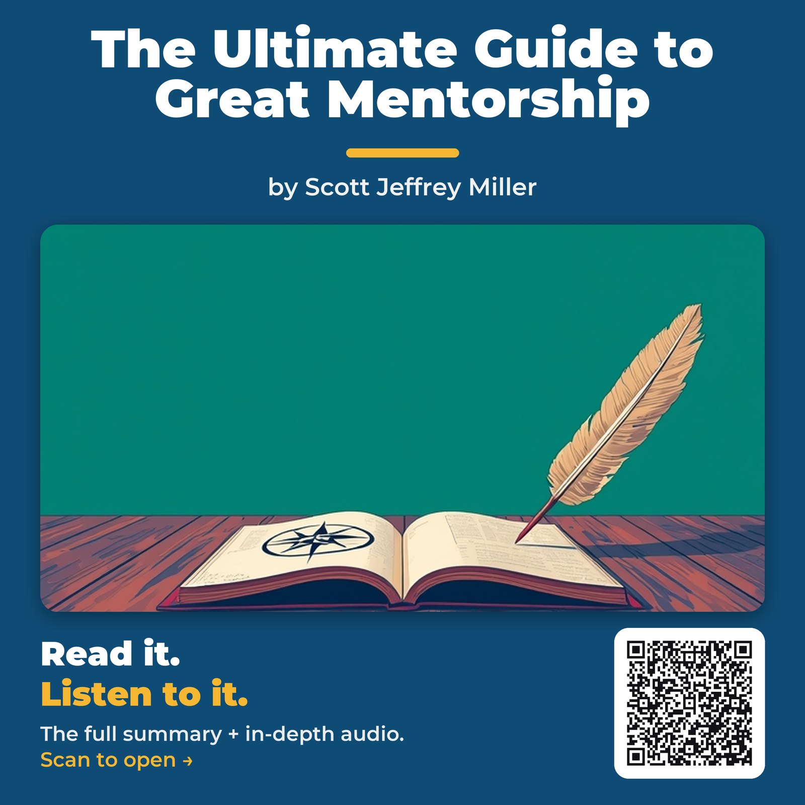 The Ultimate Guide to Great Mentorship — cover