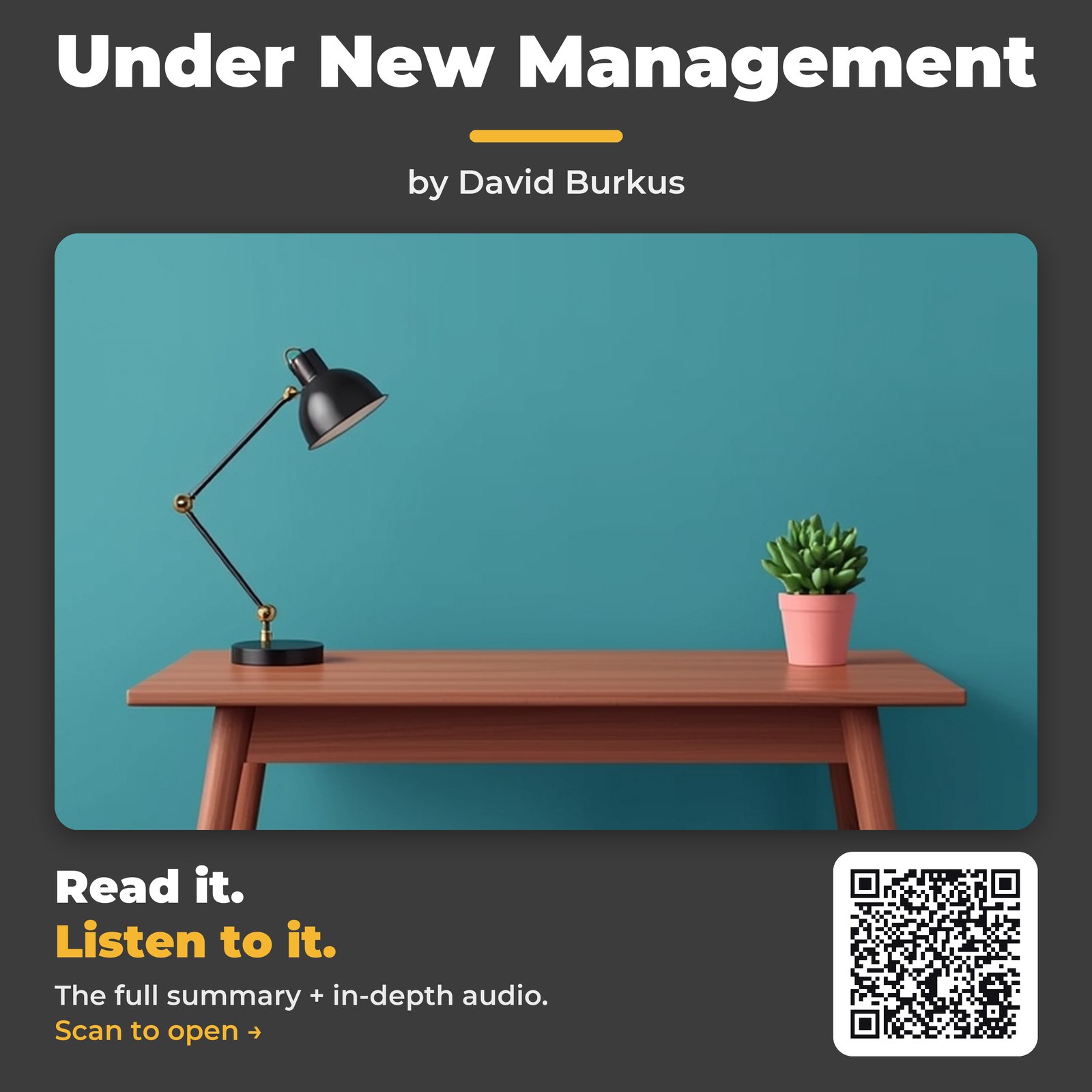 Under New Management — cover