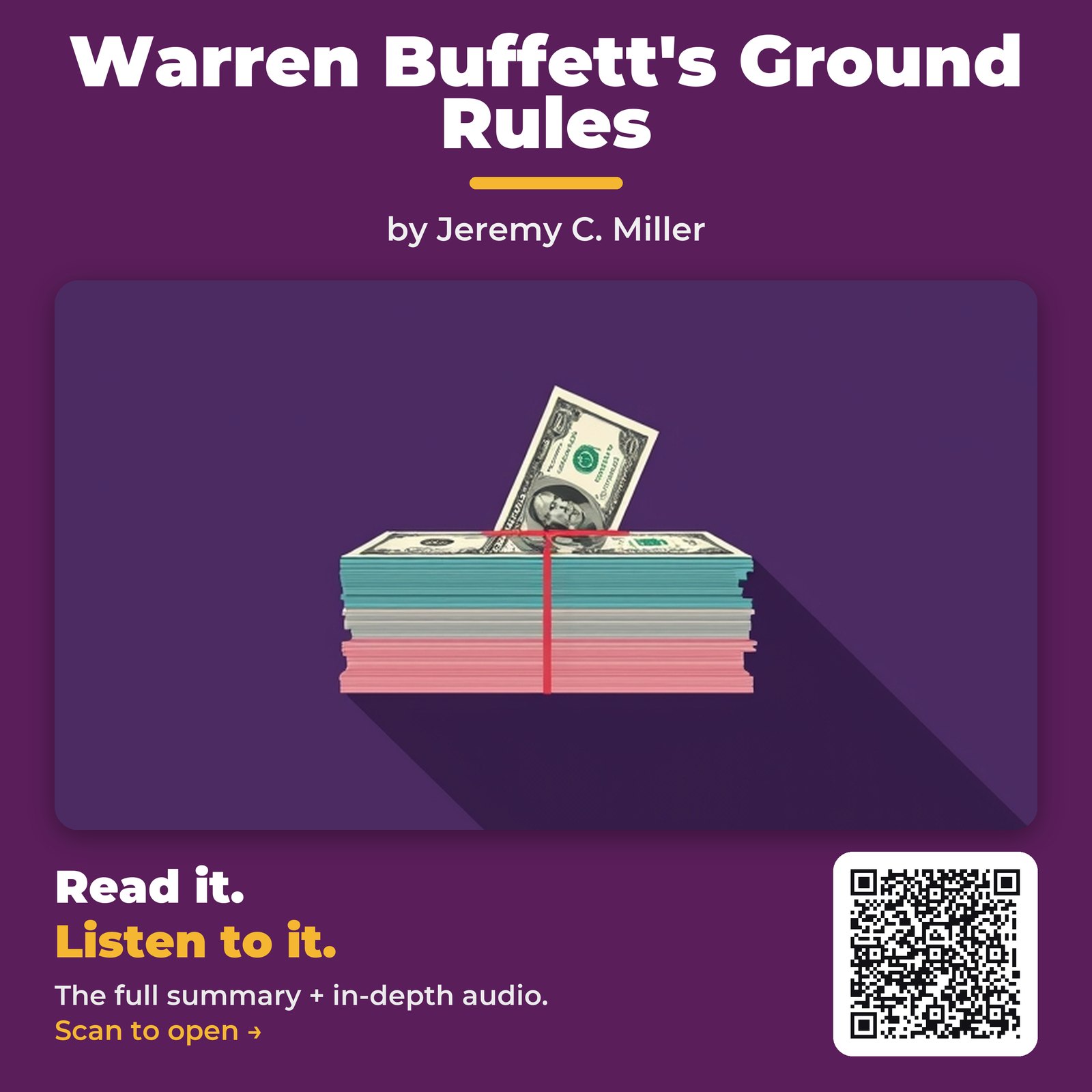 Warren Buffett’s Ground Rules by Jeremy C. Miller – Book Summary