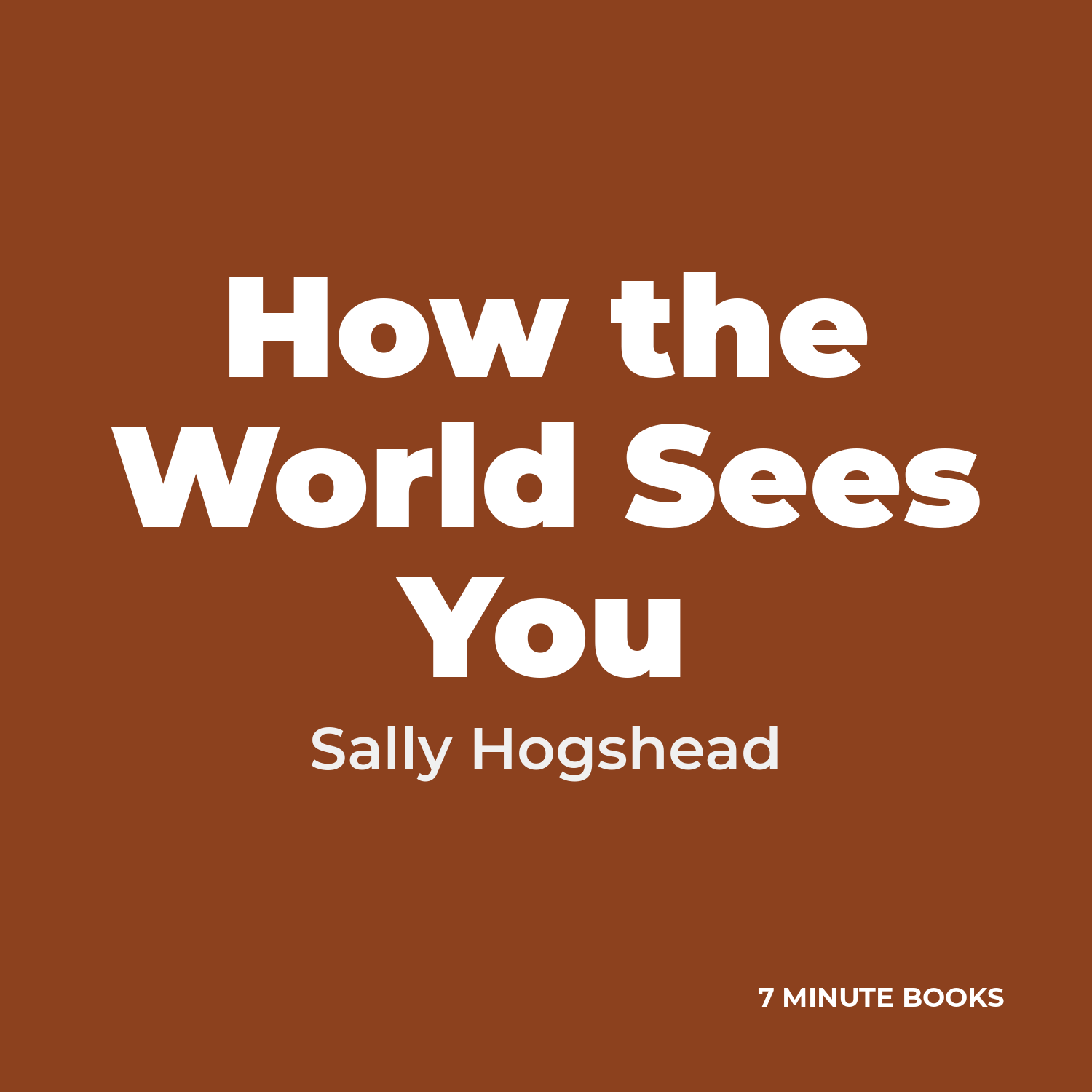 How the World Sees You — cover