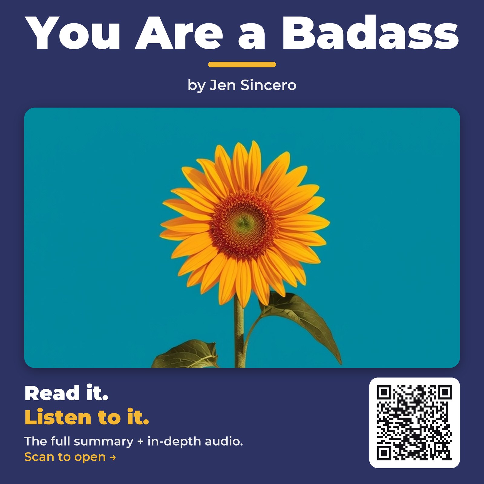 You Are a Badass by Jen Sincero – Book Summary