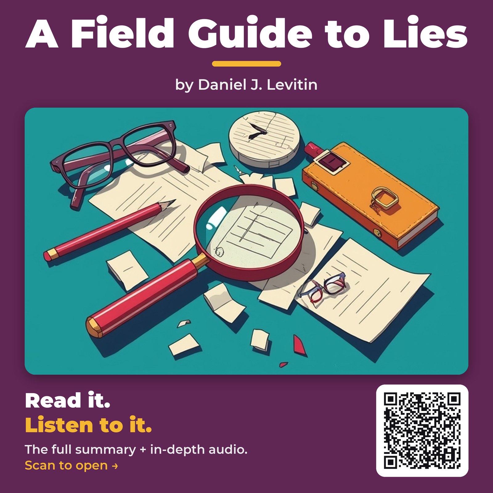 A Field Guide to Lies — cover