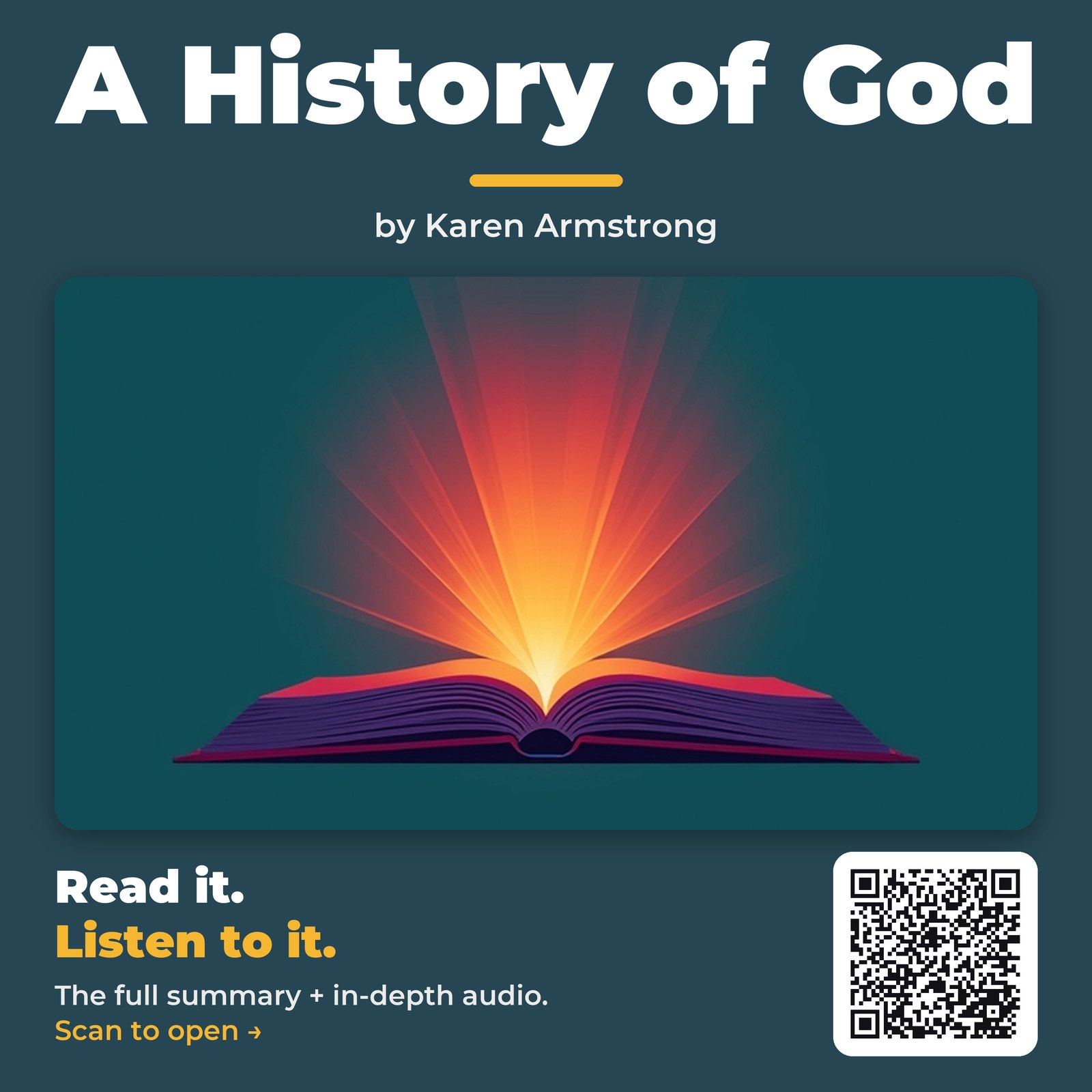 A History of God by Karen Armstrong – Book Summary
