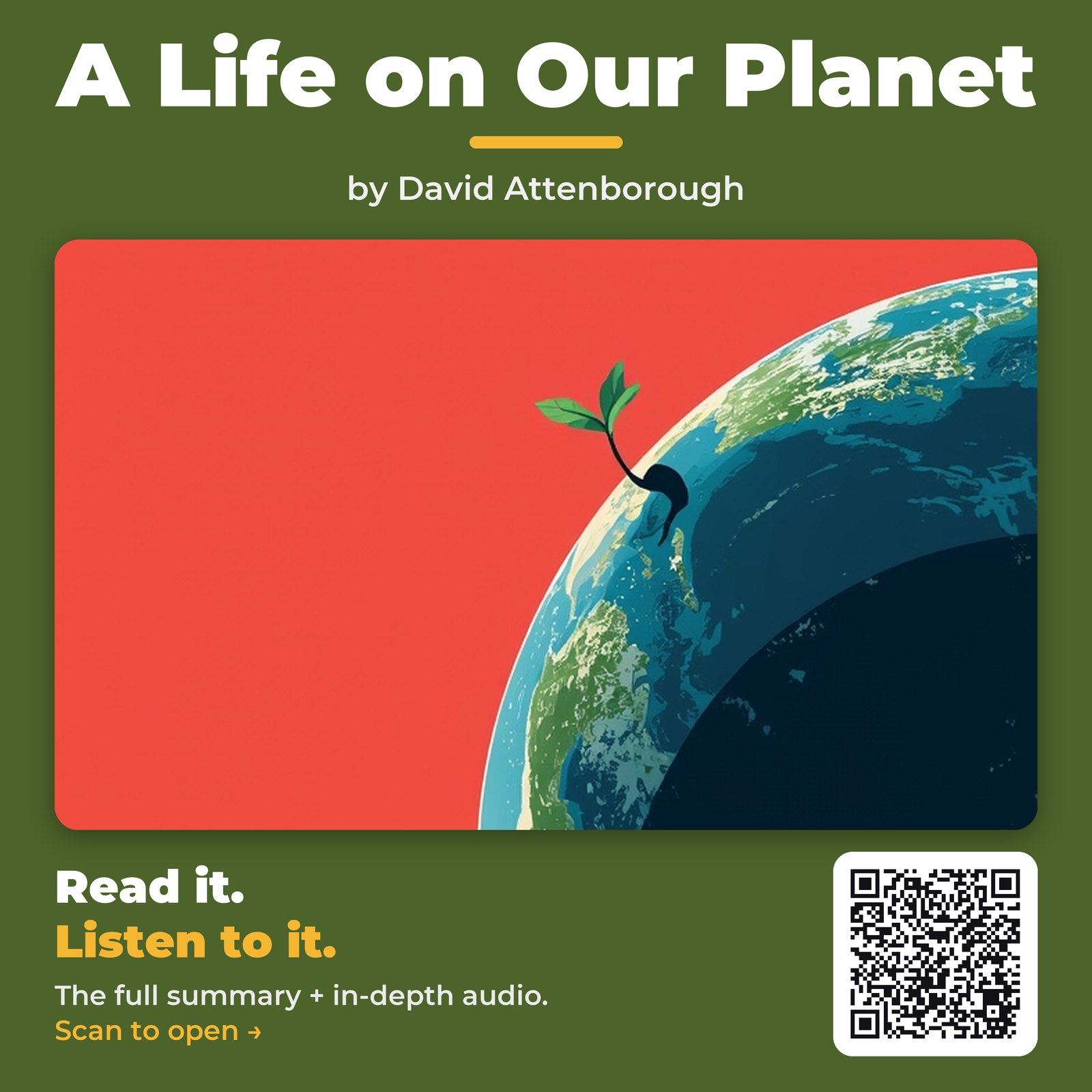 A Life on Our Planet by David Attenborough – Book Summary