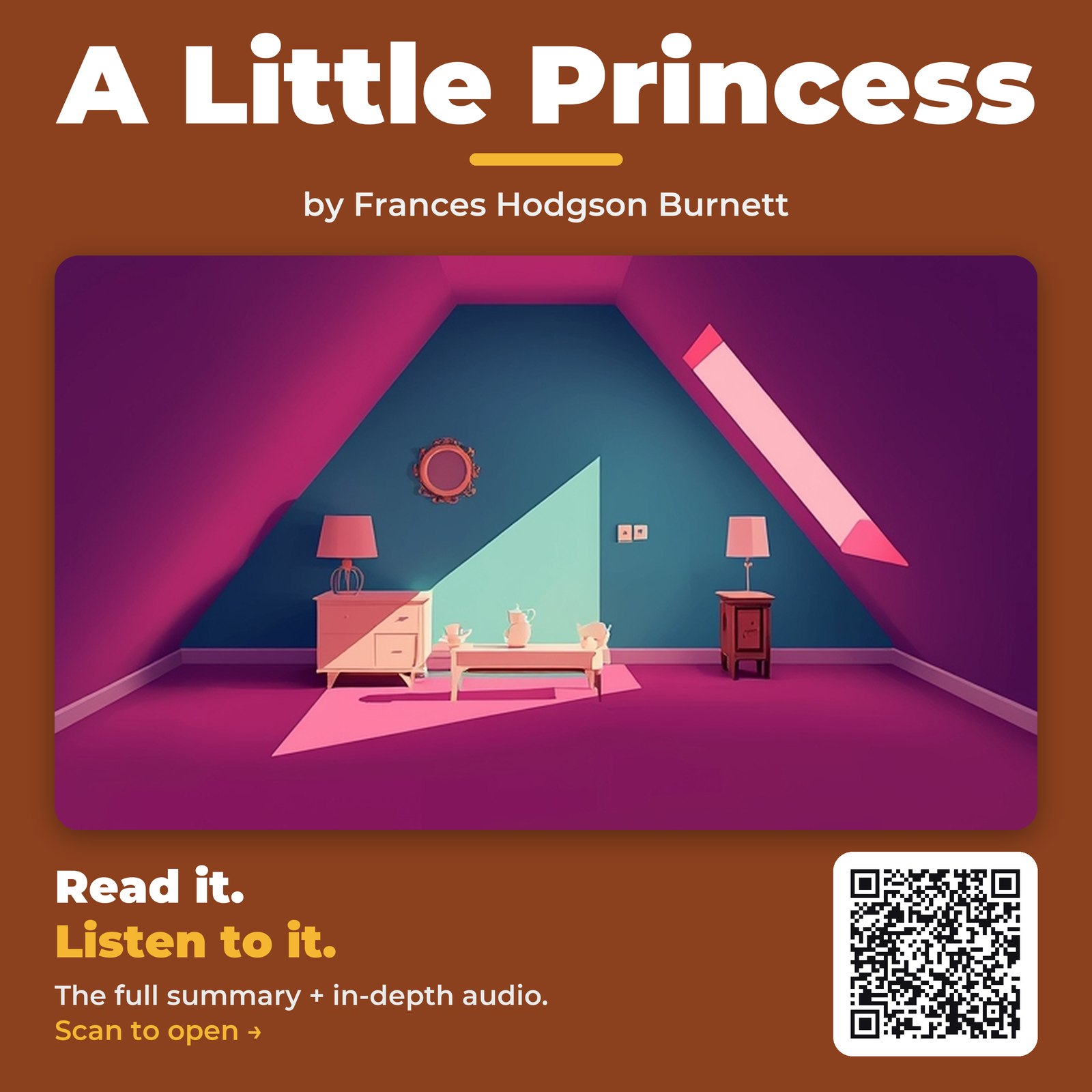 A Little Princess by Frances Hodgson Burnett – Book Summary