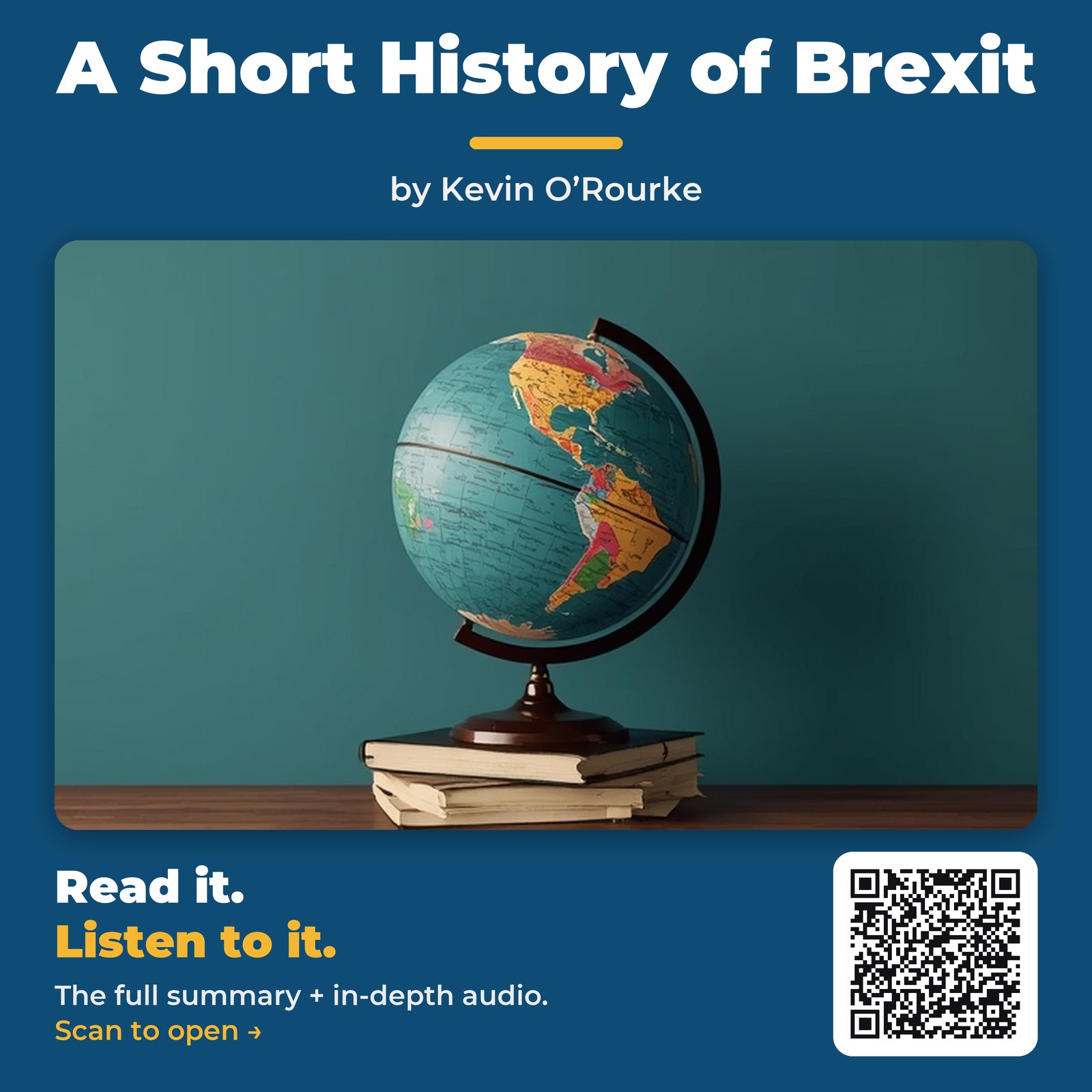 A Short History of Brexit by Kevin O’Rourke – Book Summary