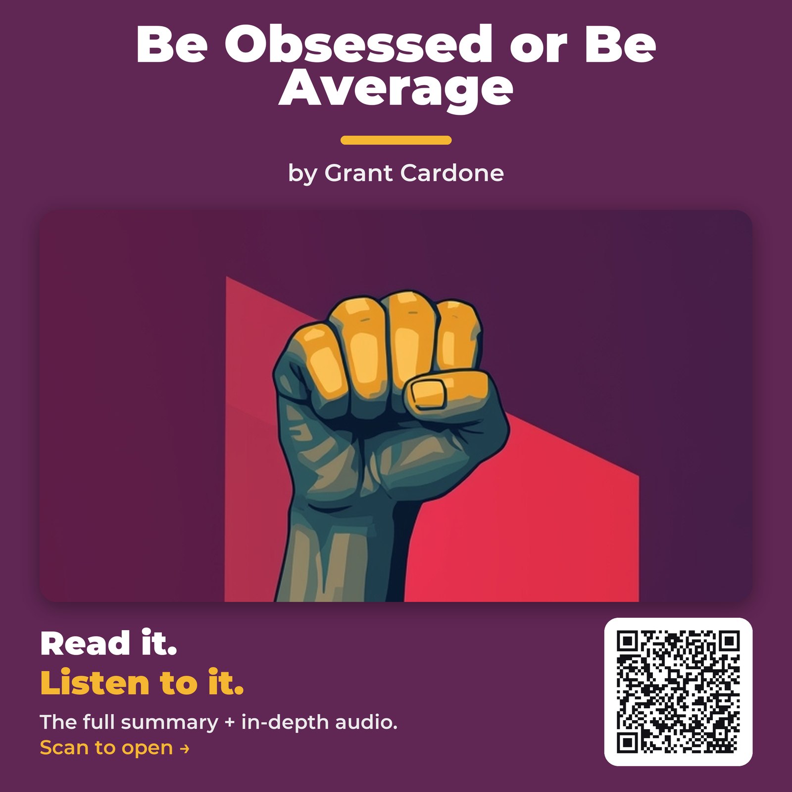 Be Obsessed or Be Average by Grant Cardone – Book Summary