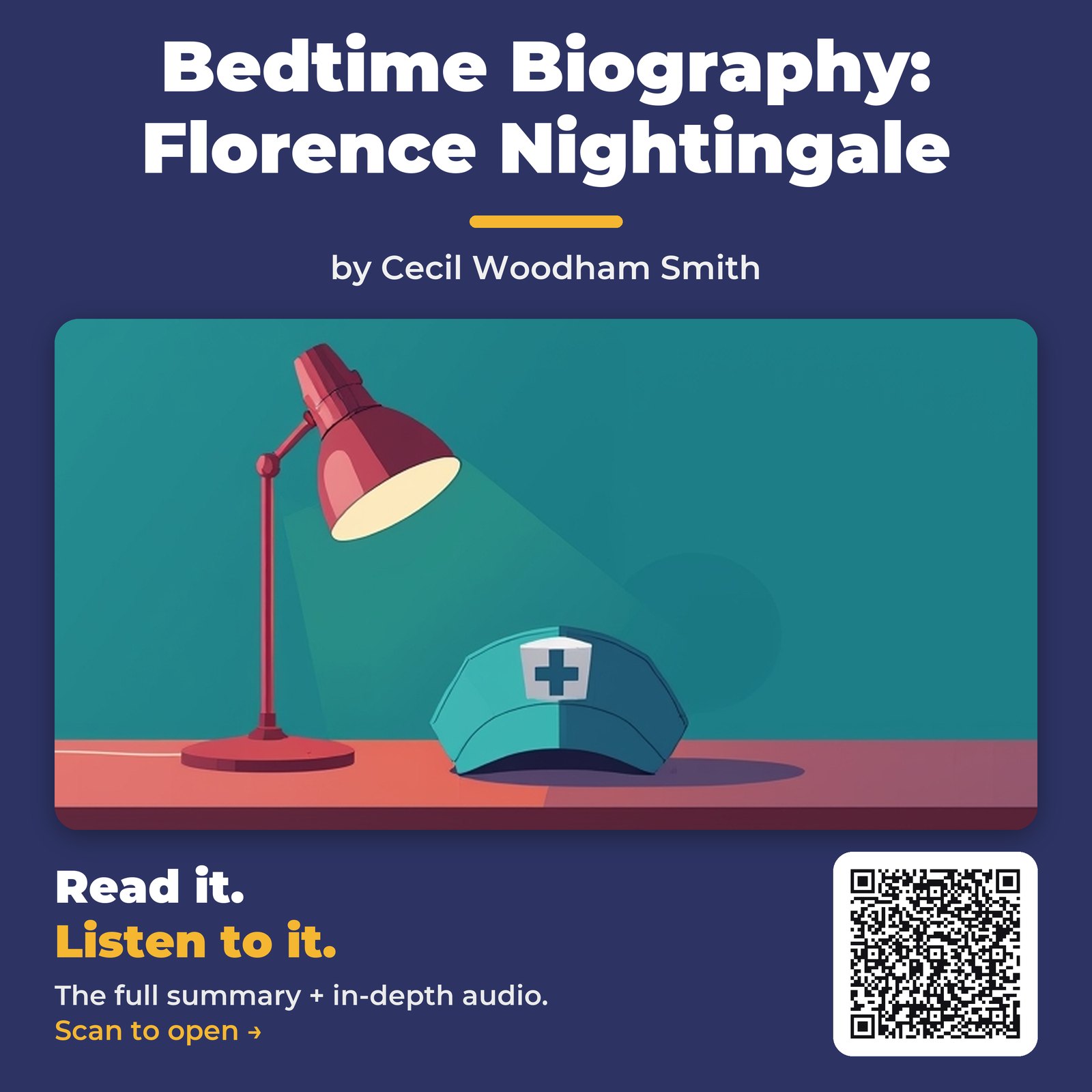 Bedtime Biography: Florence Nightingale by Cecil Woodham Smith – Book Summary
