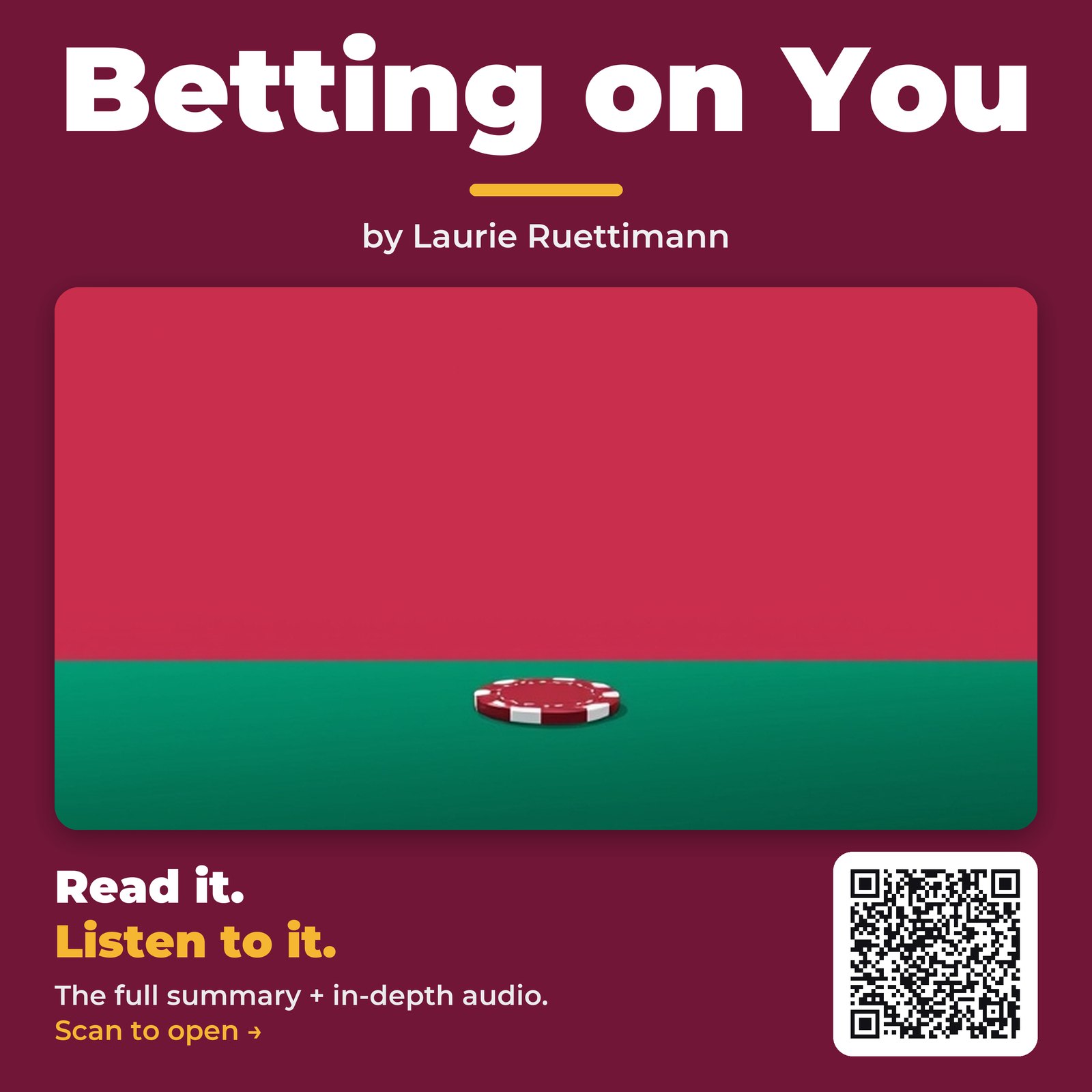 Betting on You by Laurie Ruettimann – Book Summary
