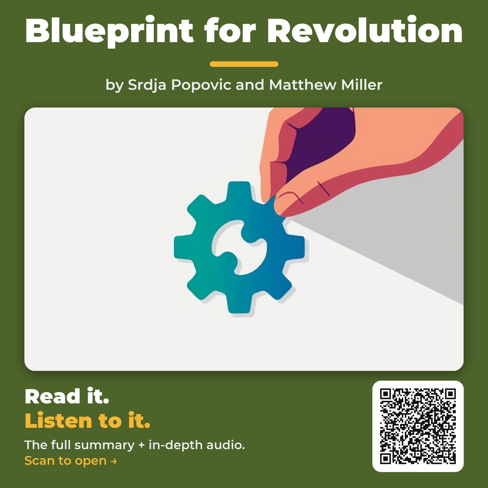 Blueprint for Revolution by Srdja Popovic and Matthew Miller – Book Summary