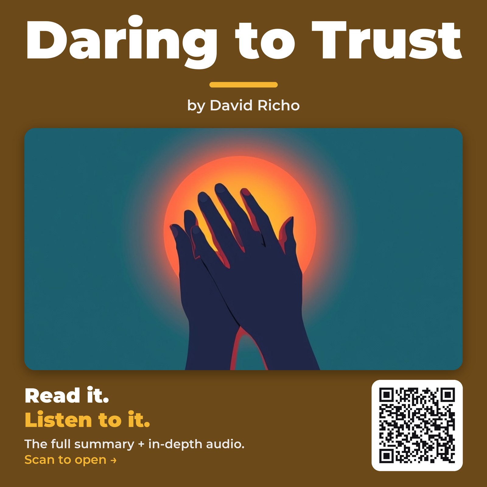 Daring to Trust — cover