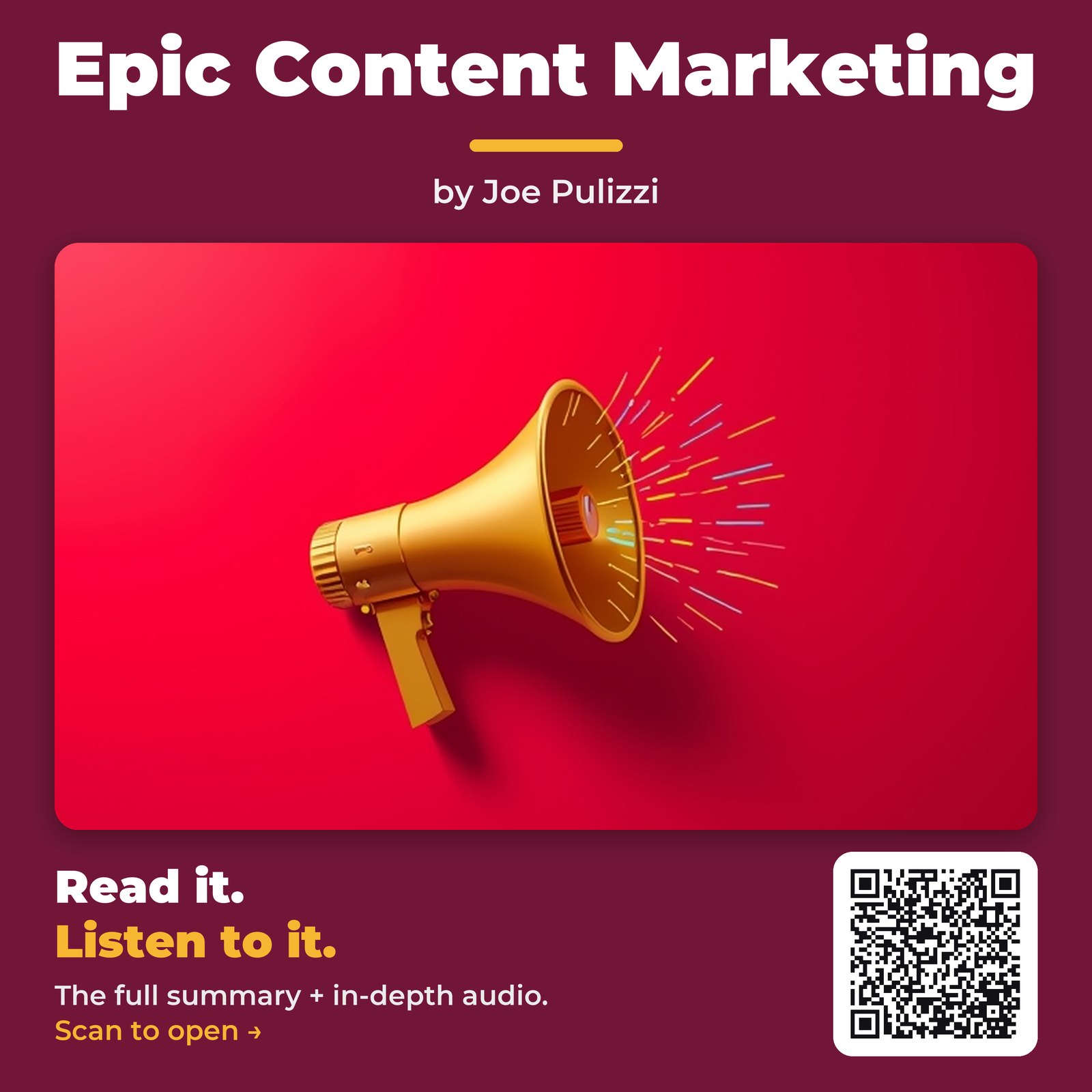 Epic Content Marketing by Joe Pulizzi – Book Summary