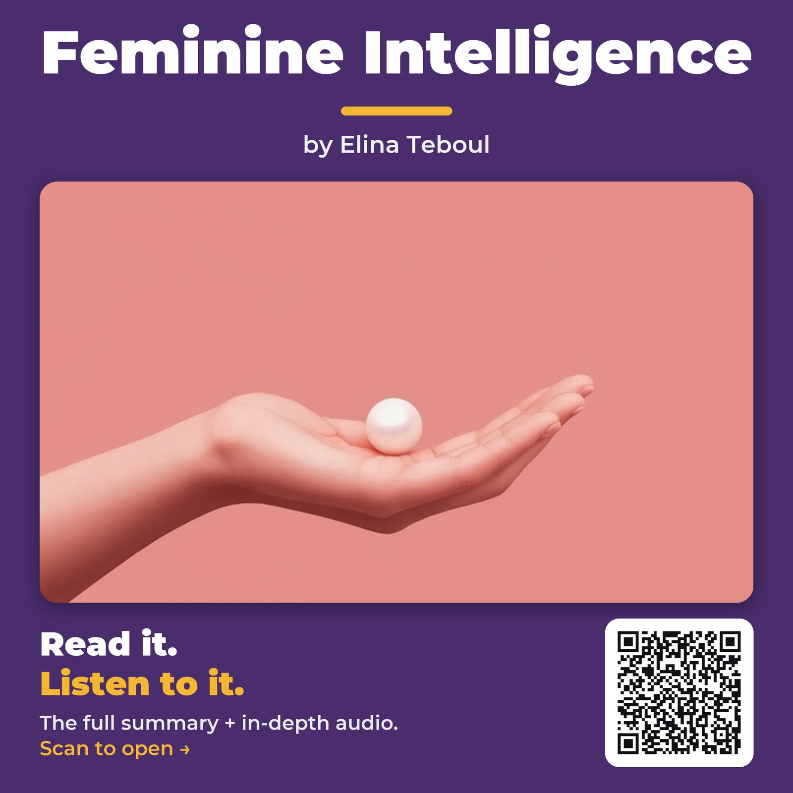 Feminine Intelligence by Elina Teboul – Book Summary