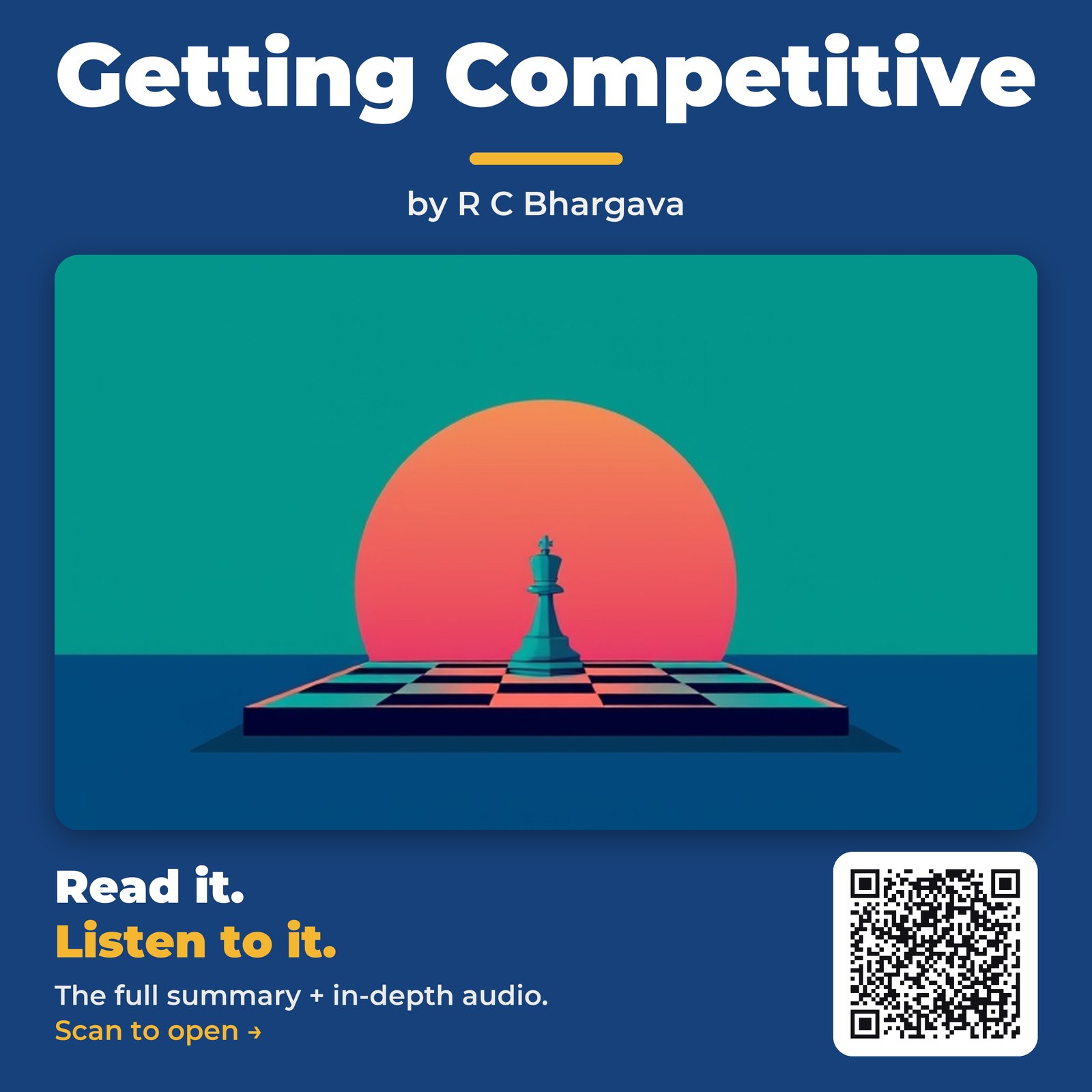 Getting Competitive by R C Bhargava – Book Summary