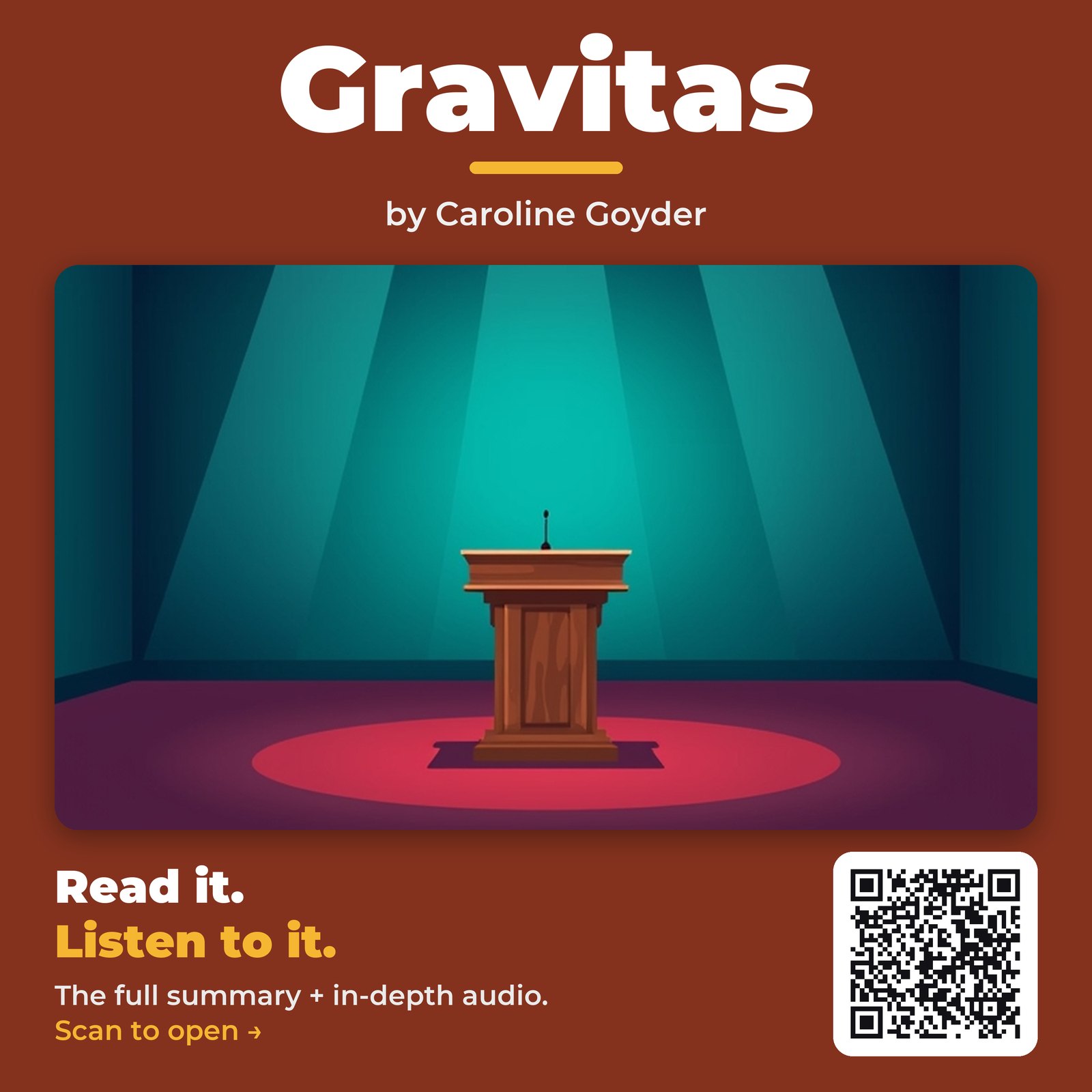 Gravitas by Caroline Goyder – Book Summary
