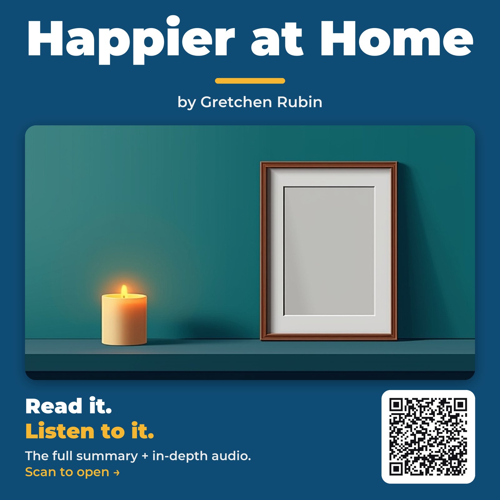 Happier at Home by Gretchen Rubin – Book Summary