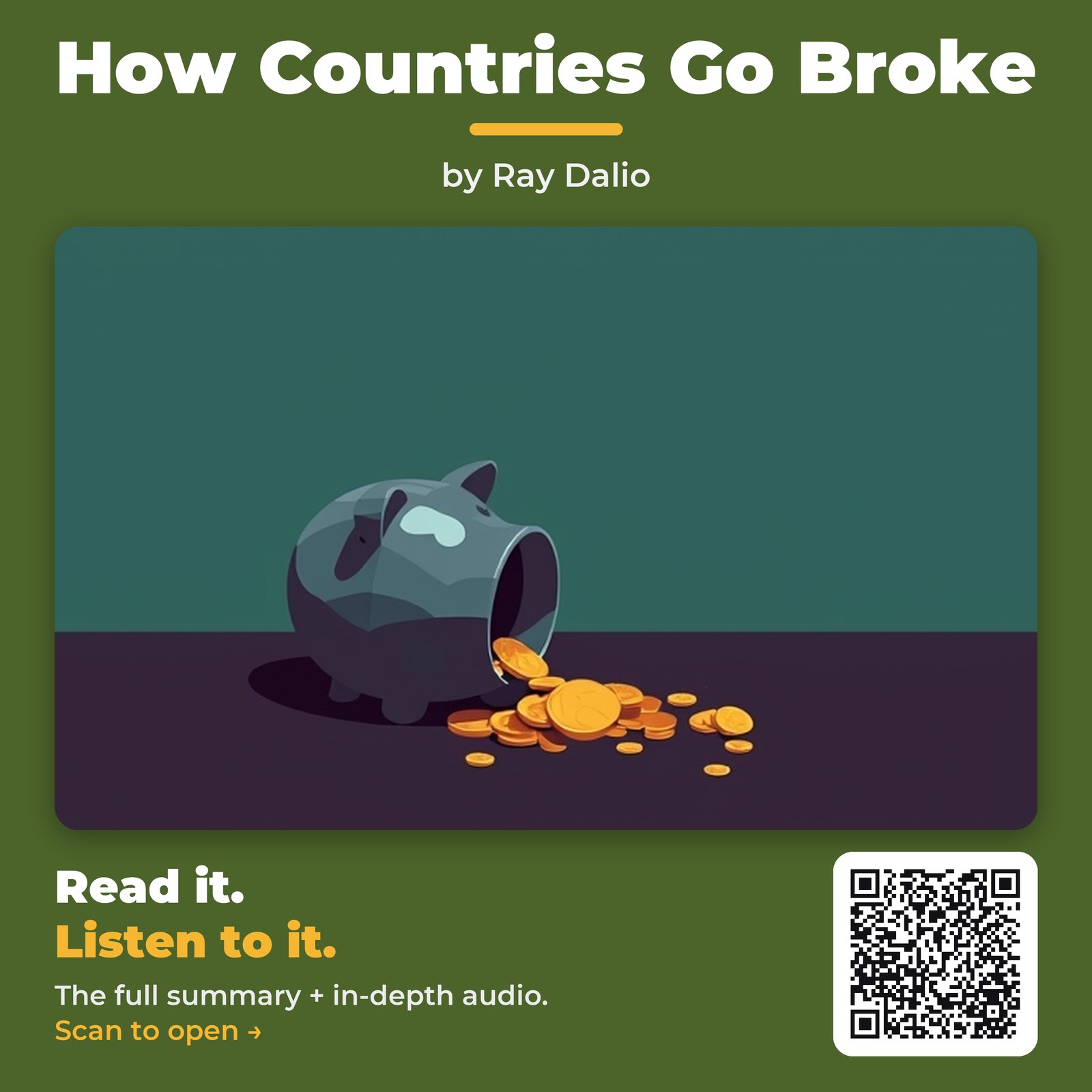 How Countries Go Broke by Ray Dalio – Book Summary