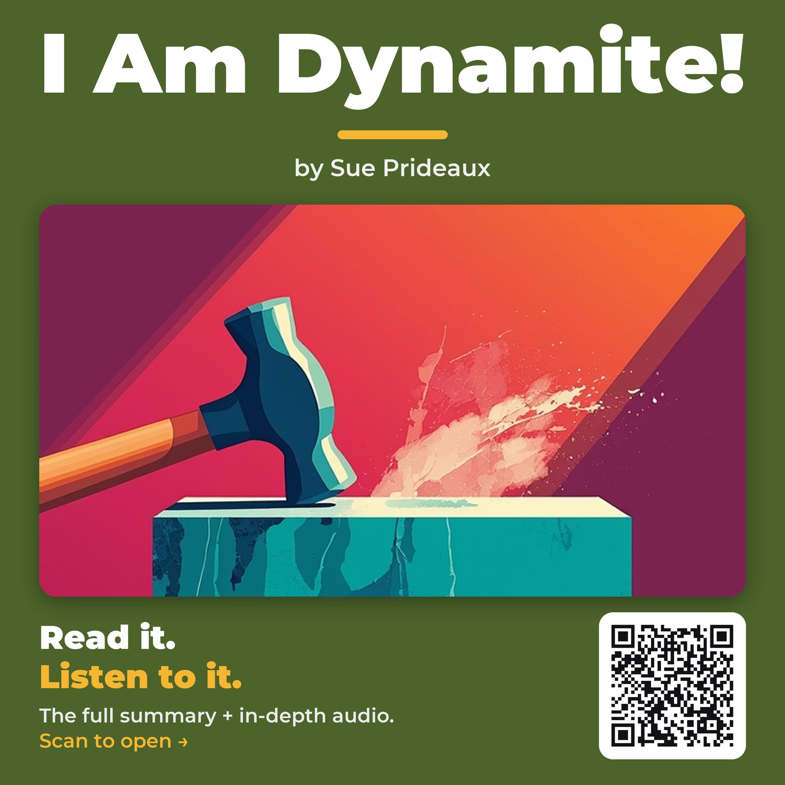 I Am Dynamite! by Sue Prideaux – Book Summary