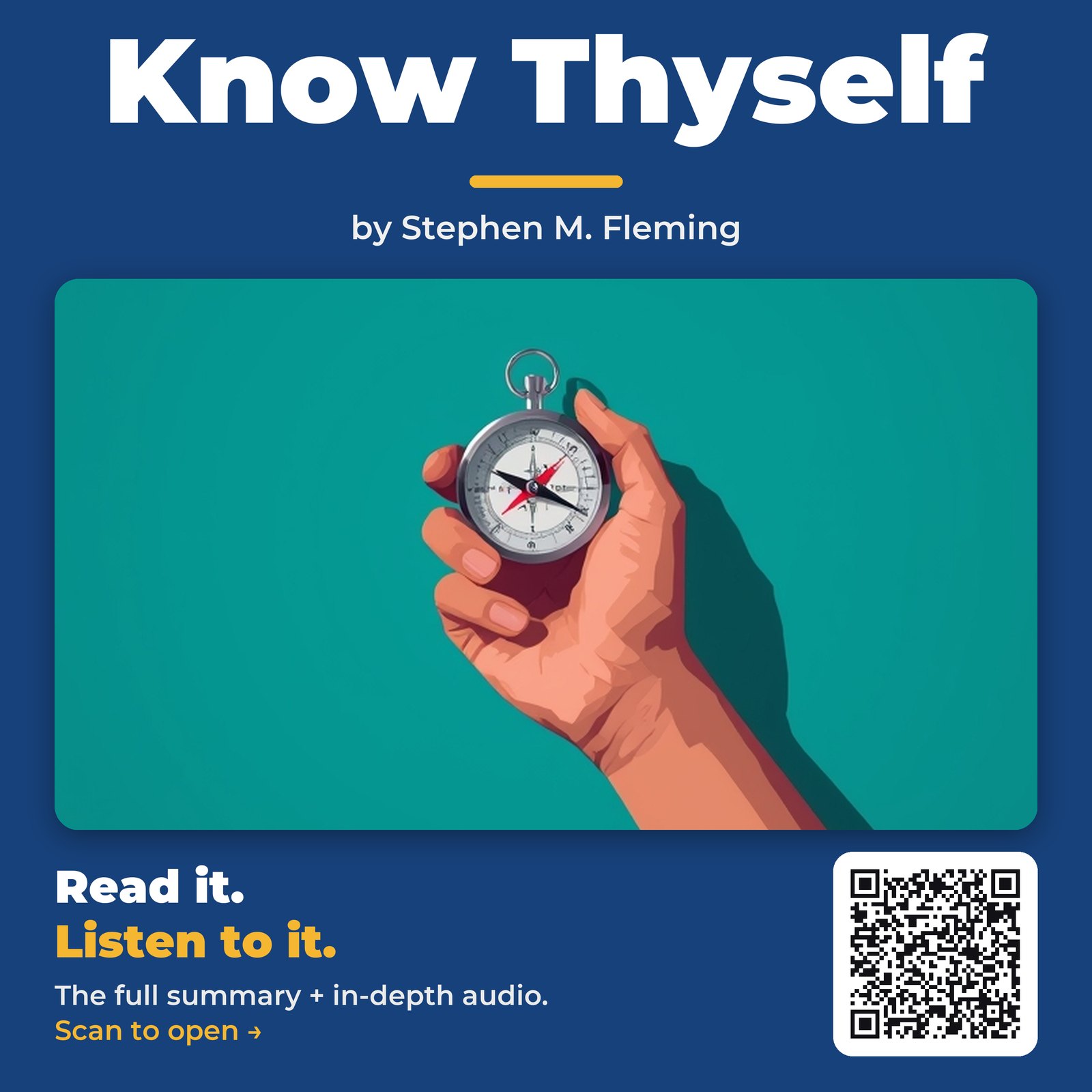 Know Thyself by Stephen M. Fleming – Book Summary