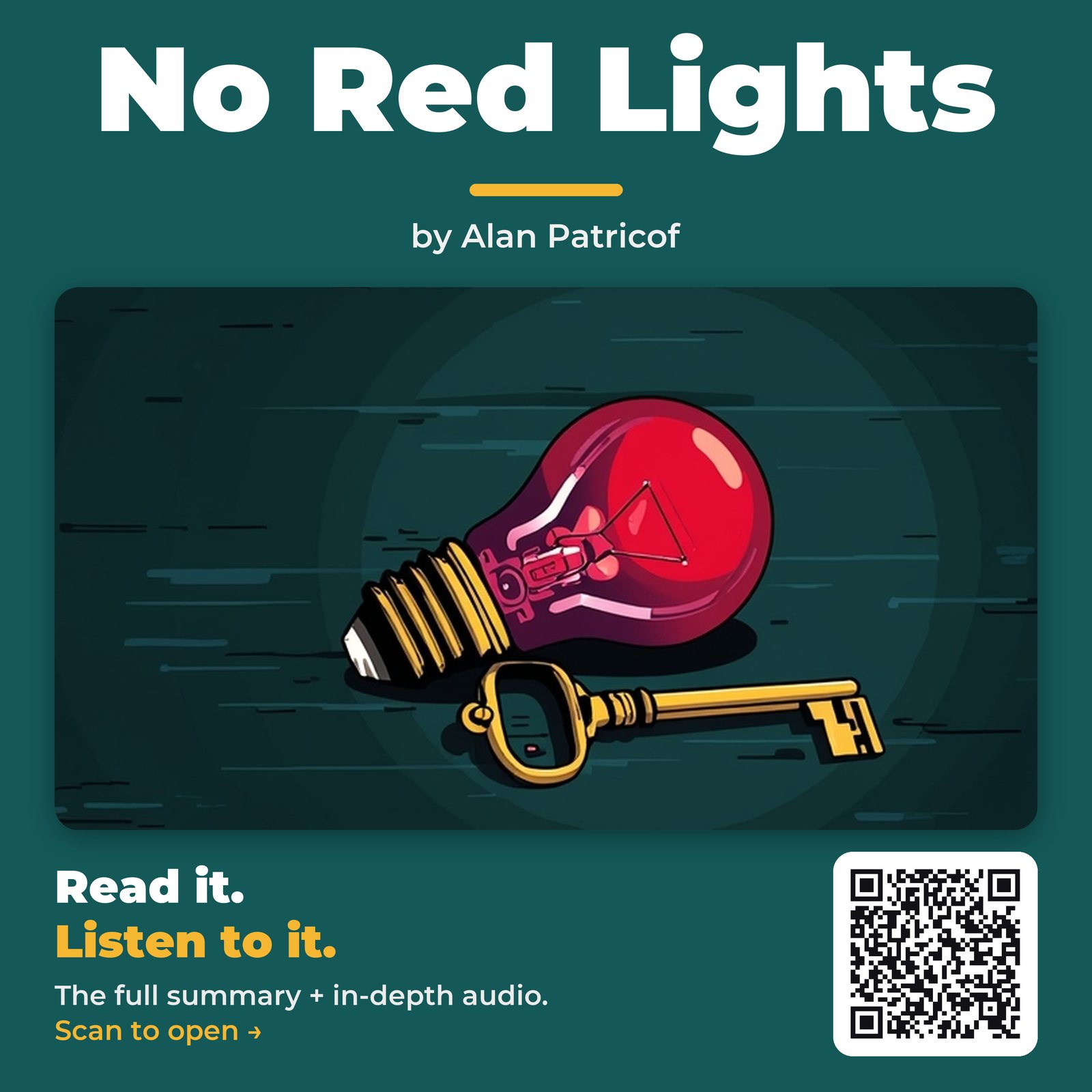 No Red Lights by Alan Patricof – Book Summary