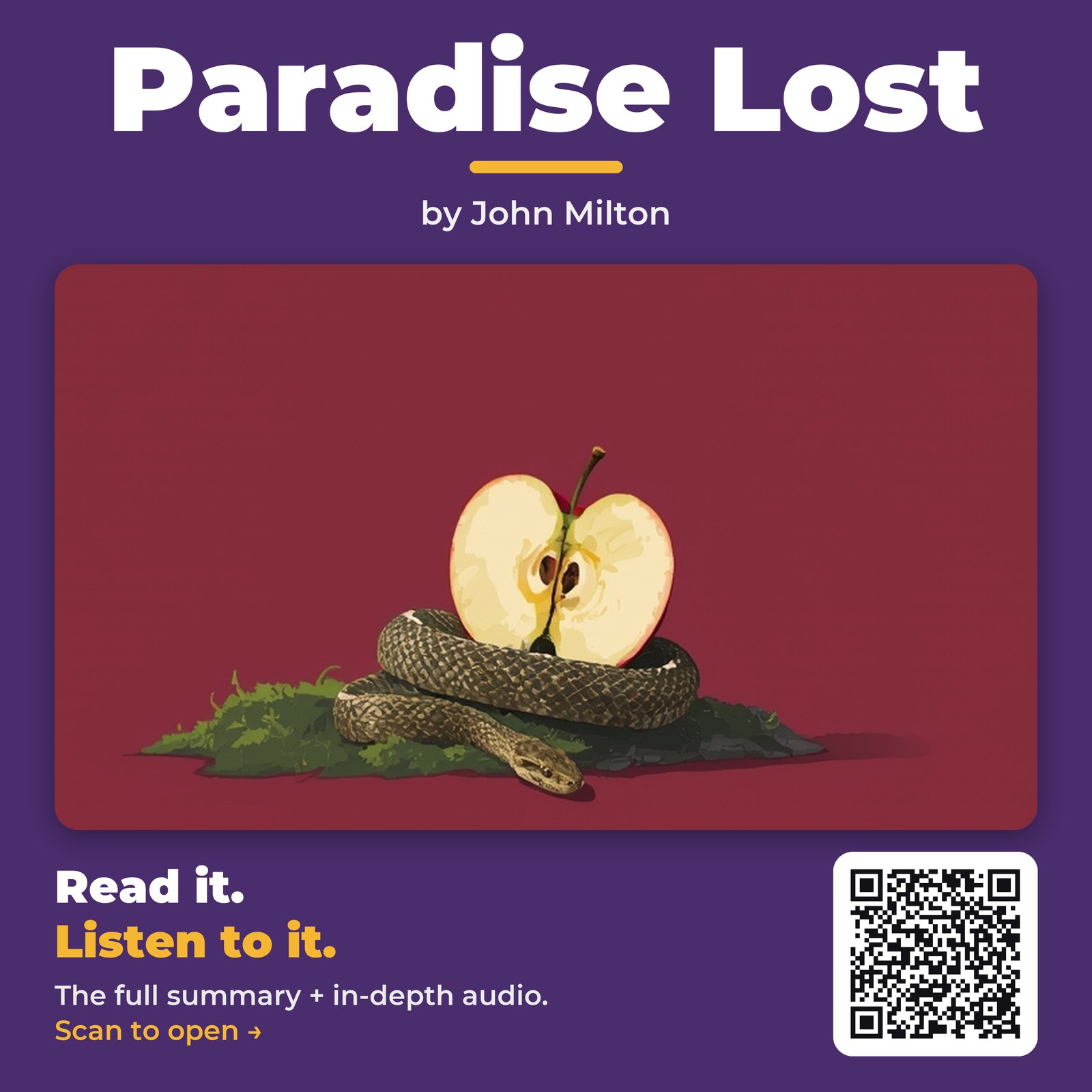 Paradise Lost by John Milton – Book Summary