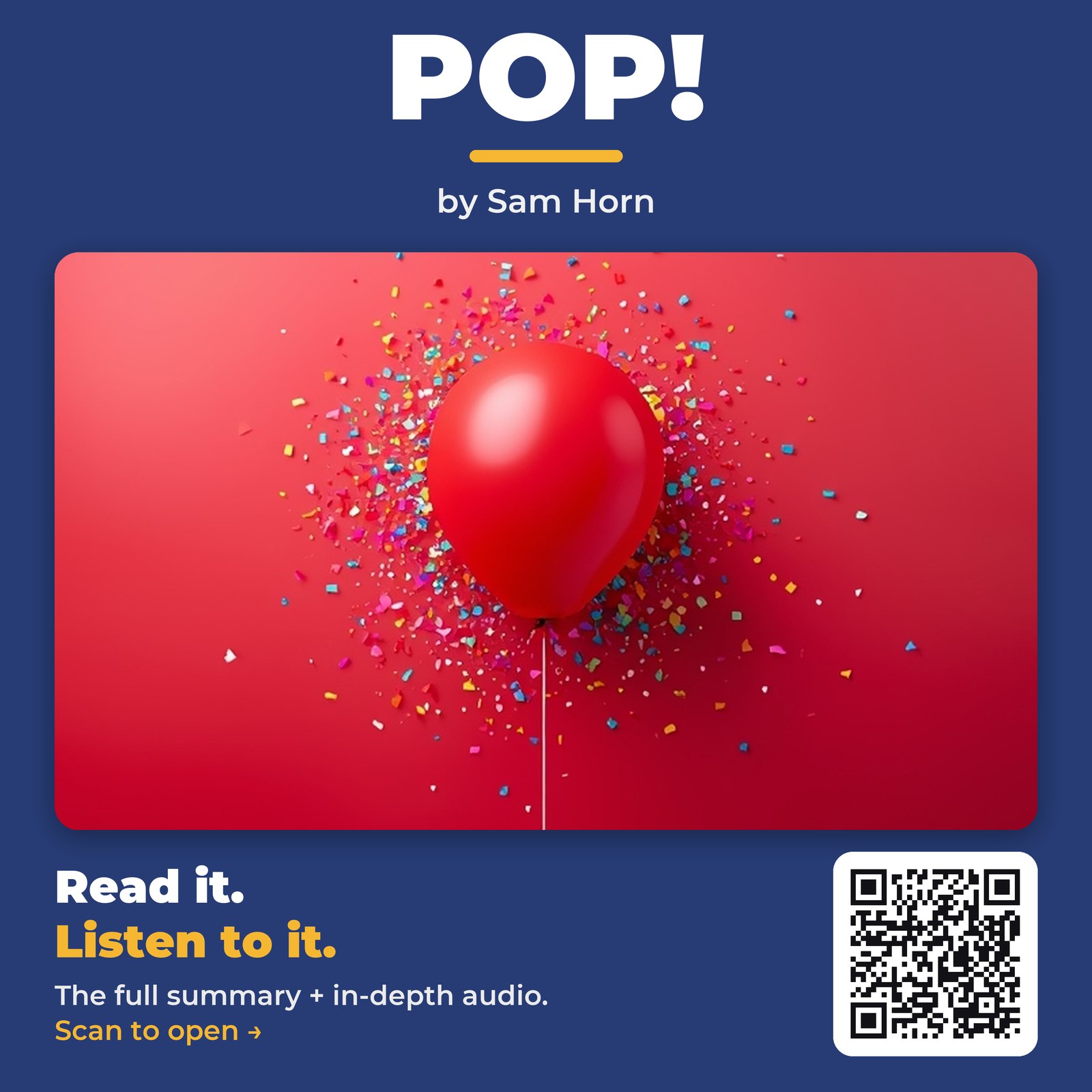 POP! by Sam Horn – Book Summary