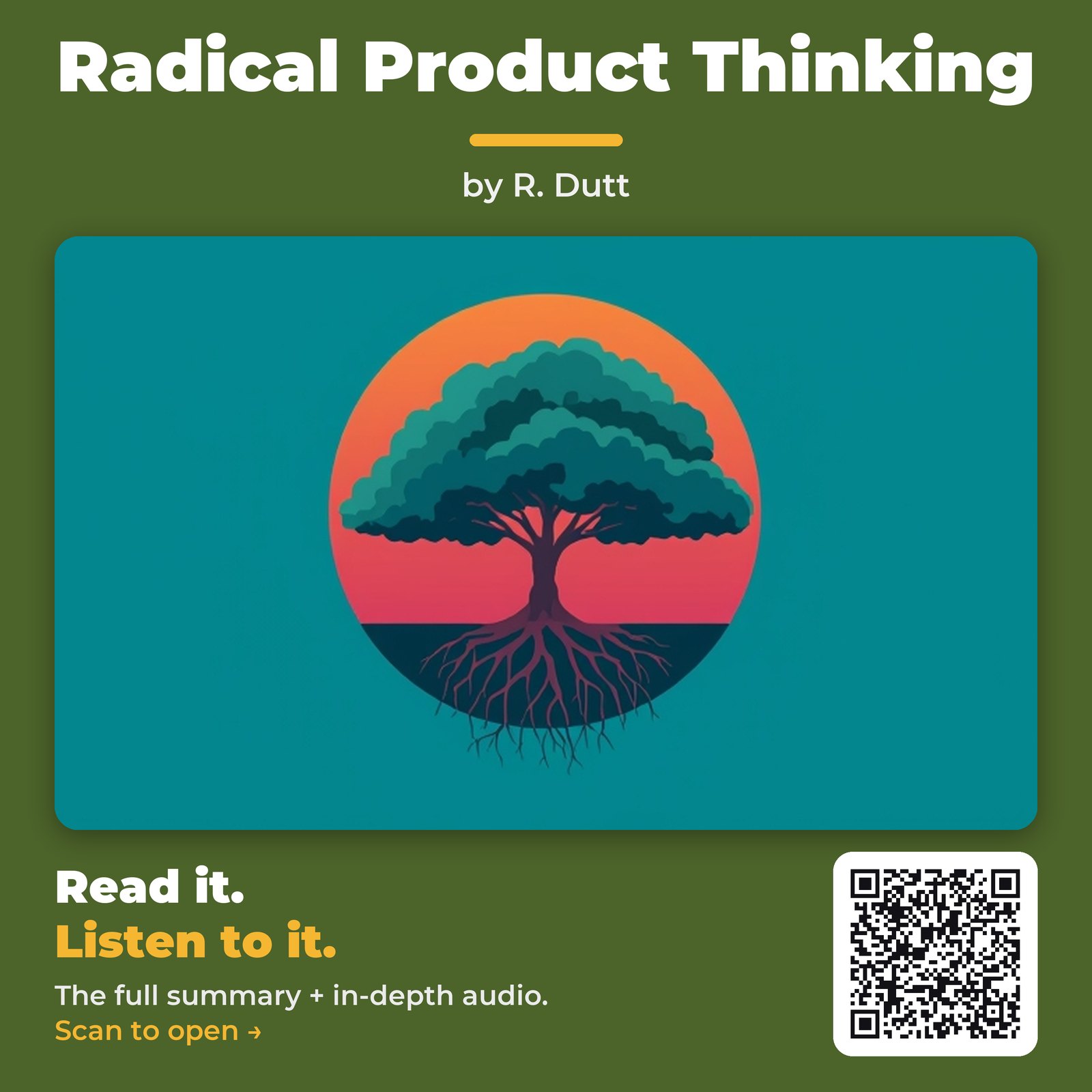 Radical Product Thinking by R. Dutt – Book Summary