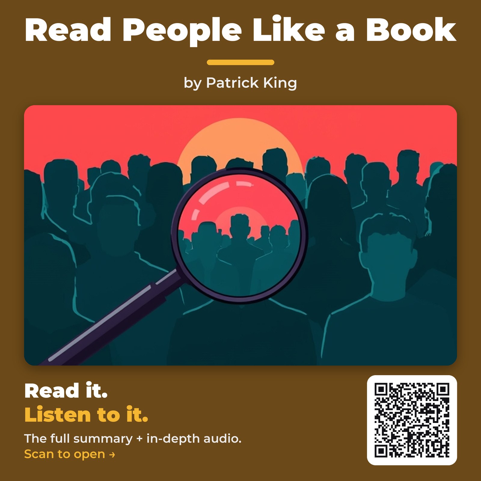 Read People Like a Book by Patrick King – Book Summary