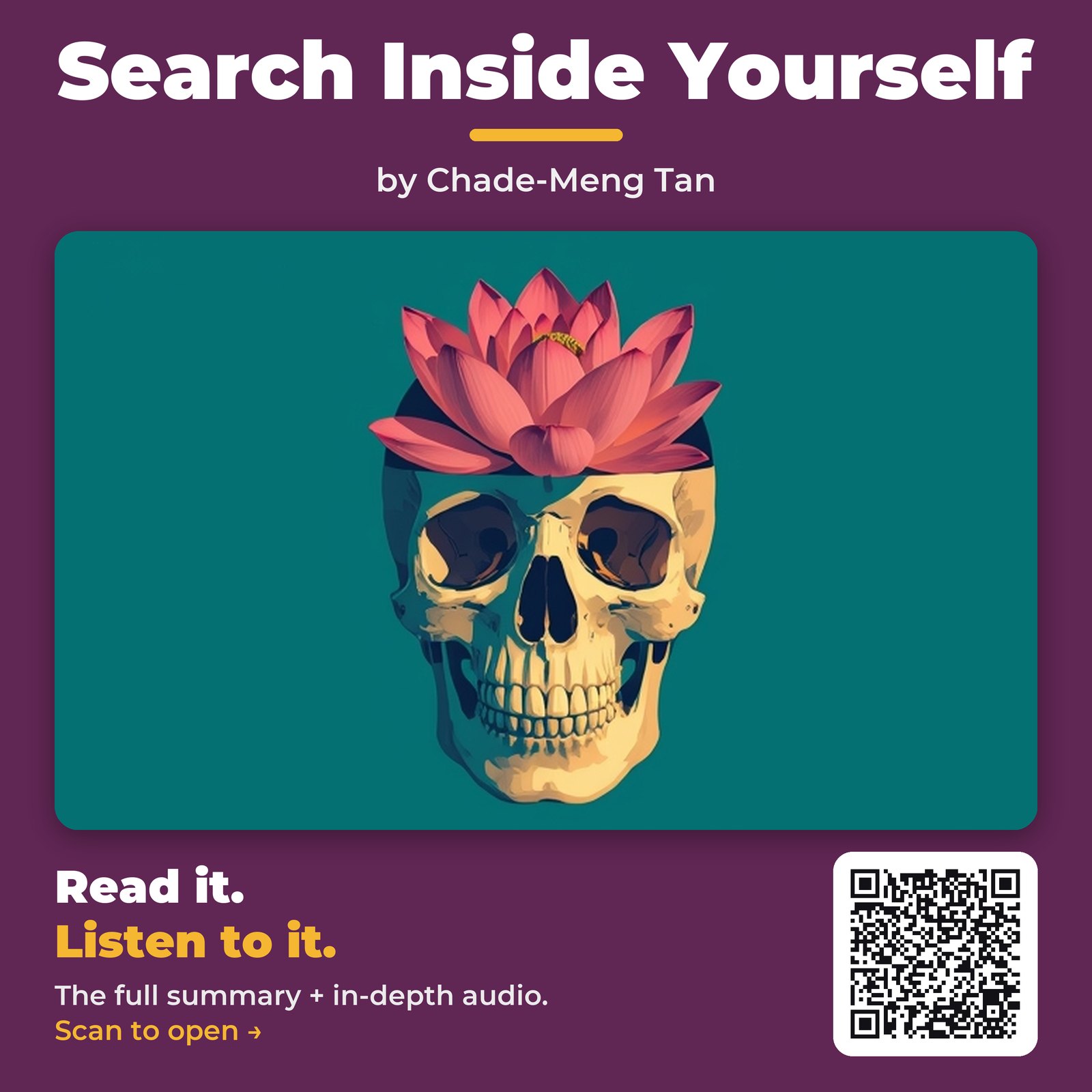 Search Inside Yourself by Chade-Meng Tan – Book Summary