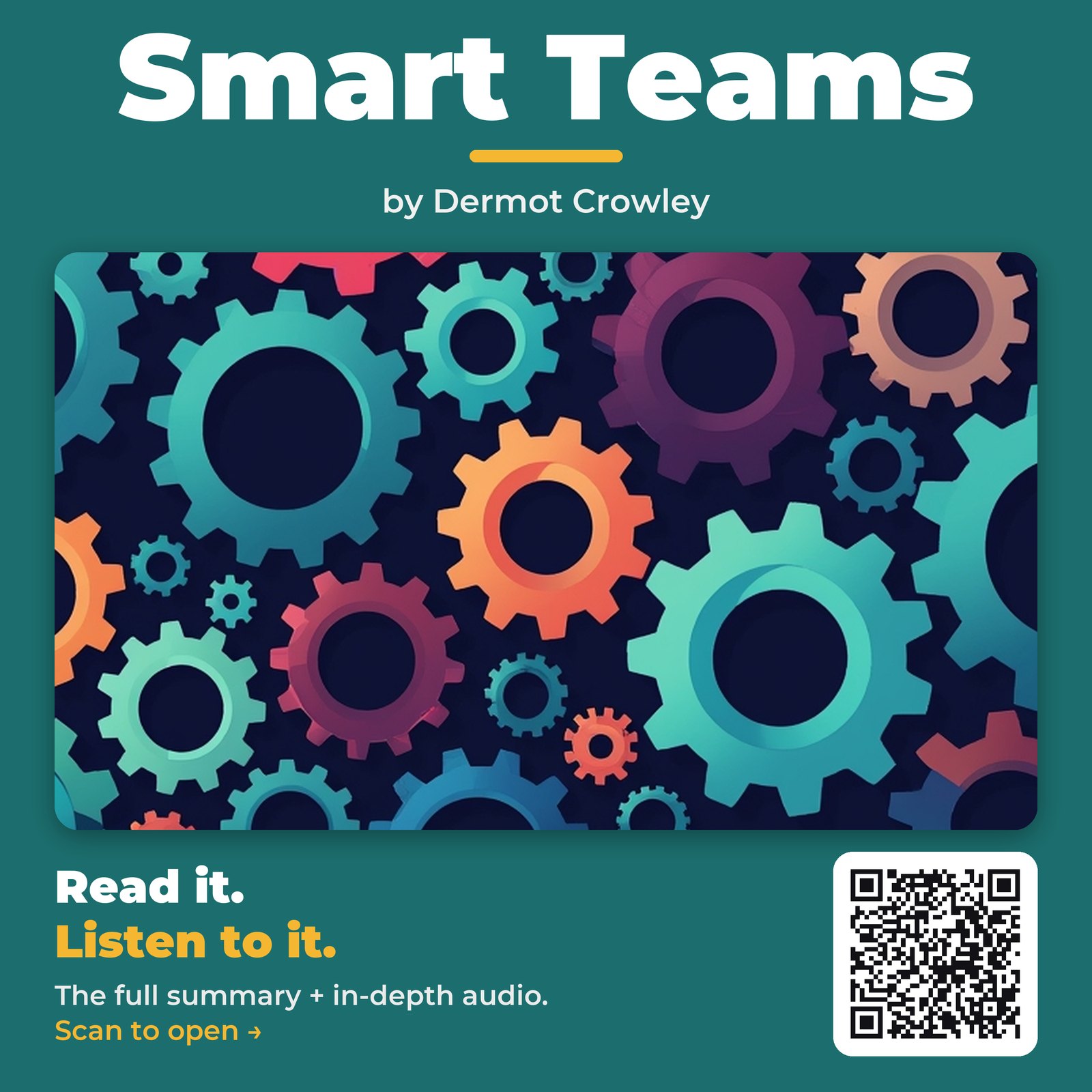 Smart Teams by Dermot Crowley – Book Summary
