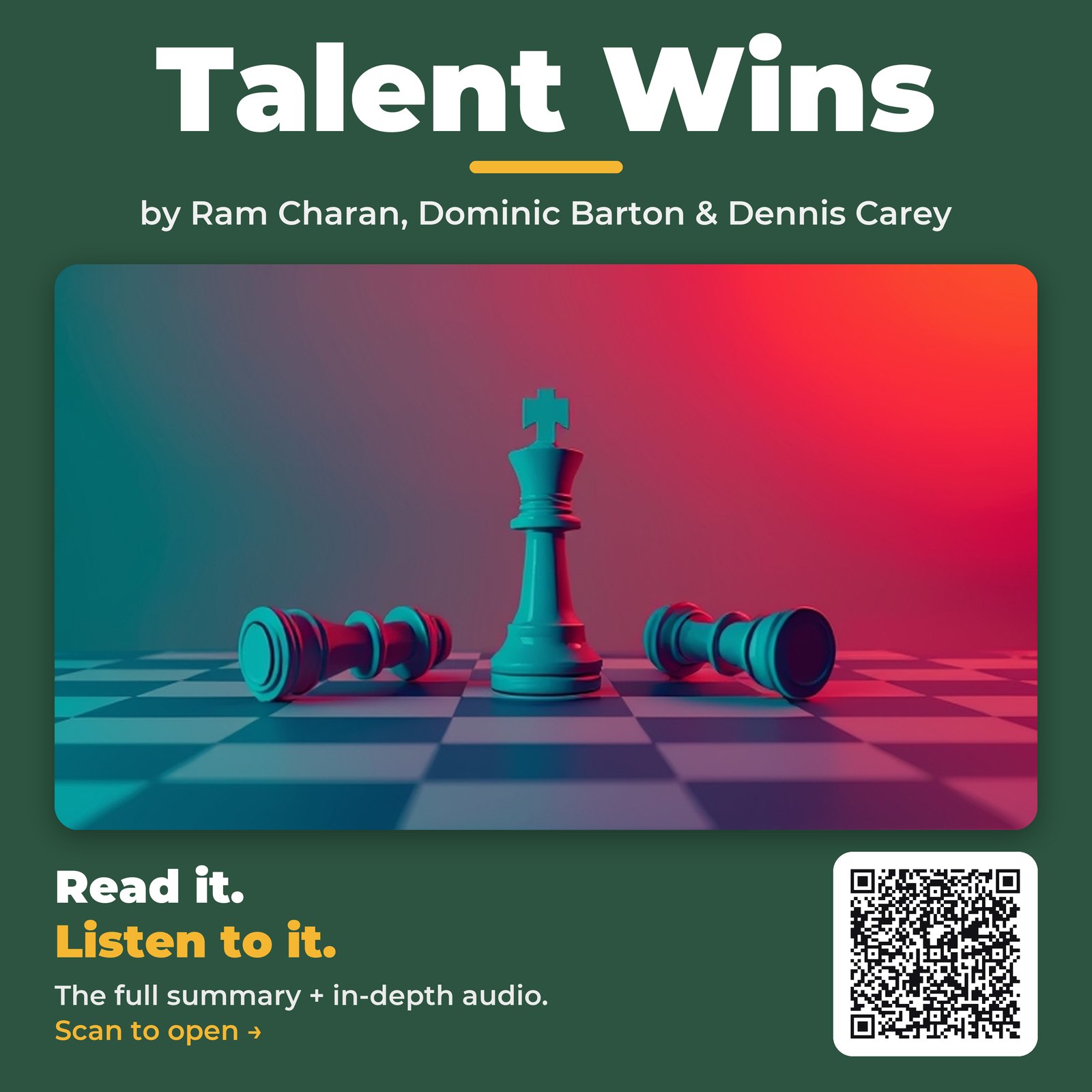 Talent Wins by Ram Charan, Dominic Barton & Dennis Carey – Book Summary