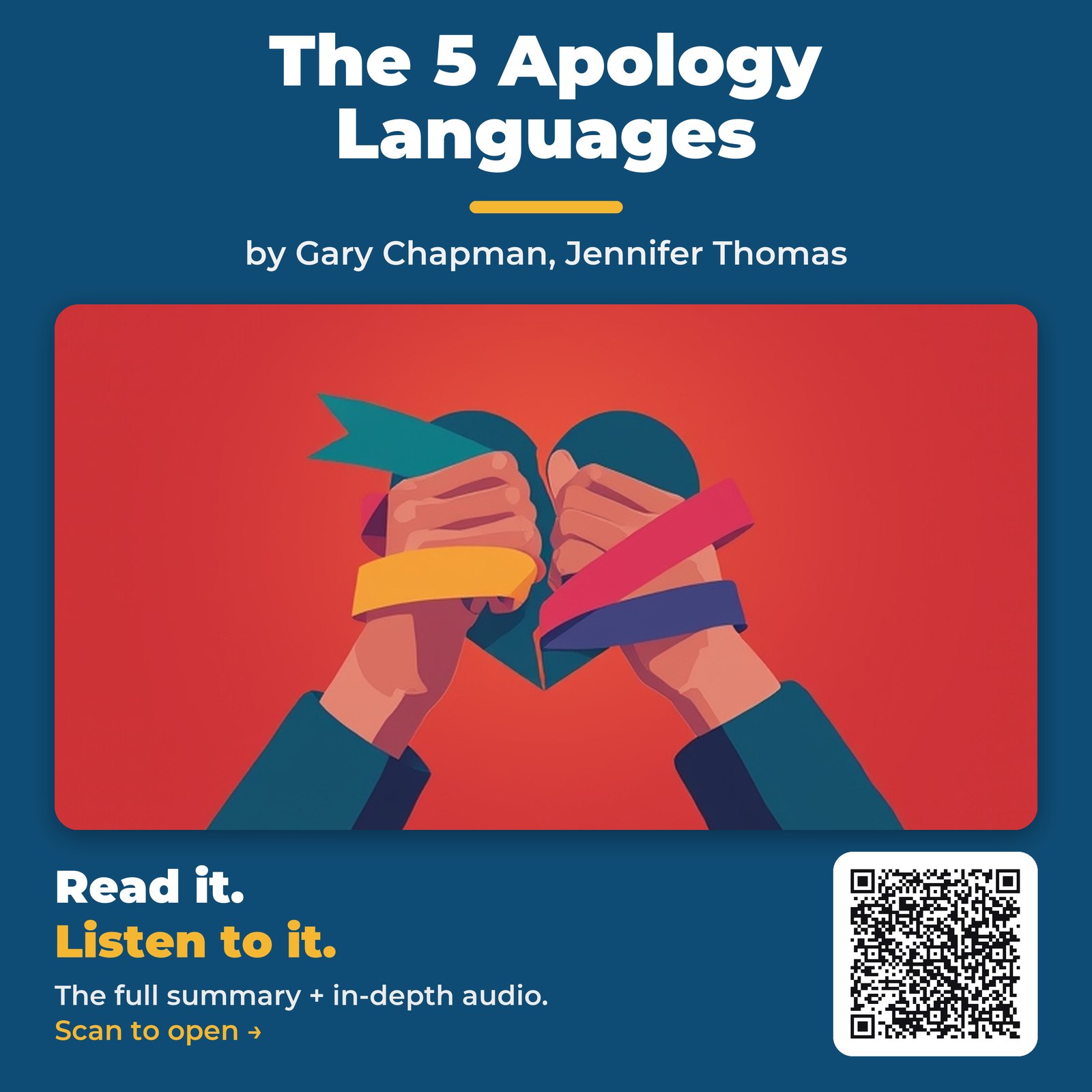 The 5 Apology Languages — cover