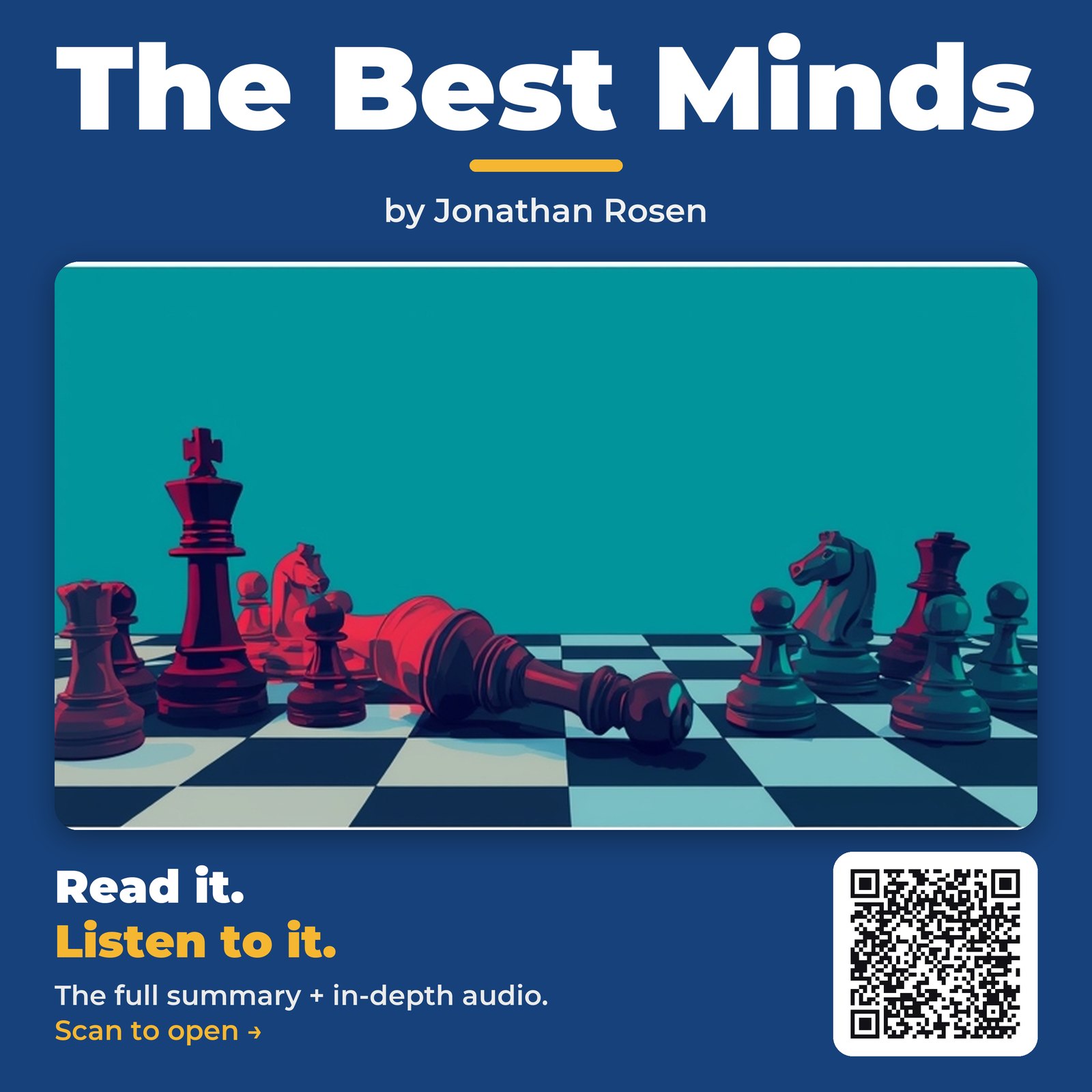 The Best Minds by Jonathan Rosen – Book Summary