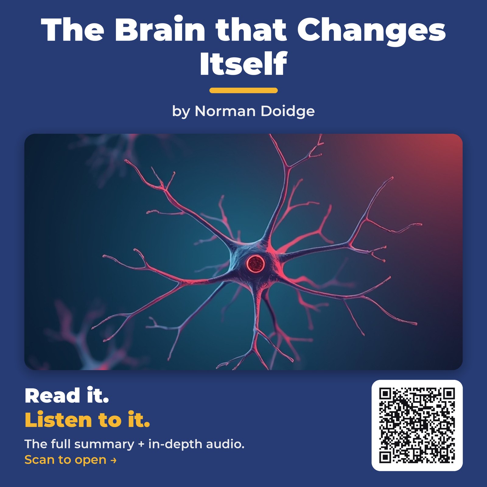 The Brain that Changes Itself — cover