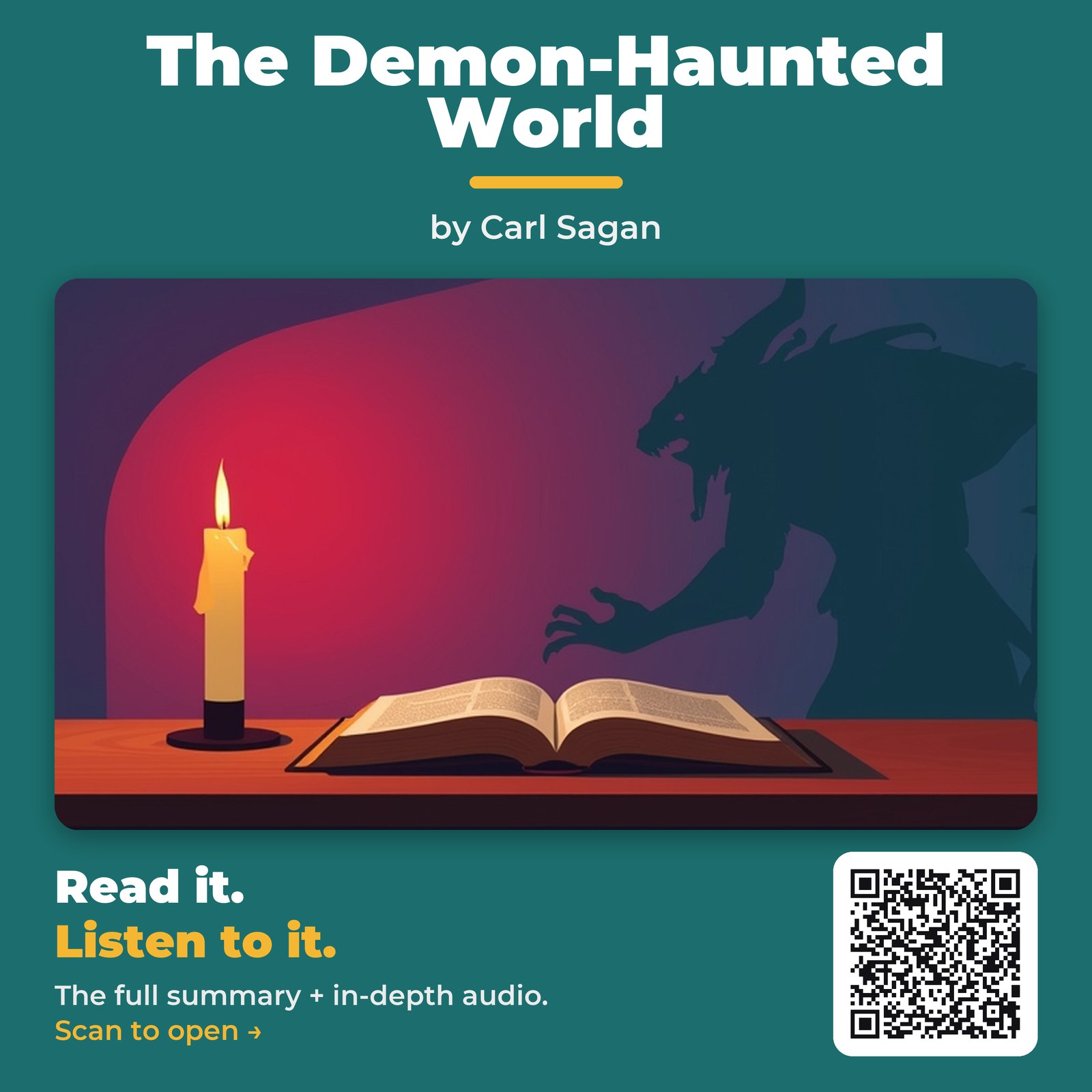 The Demon-Haunted World by Carl Sagan – Book Summary
