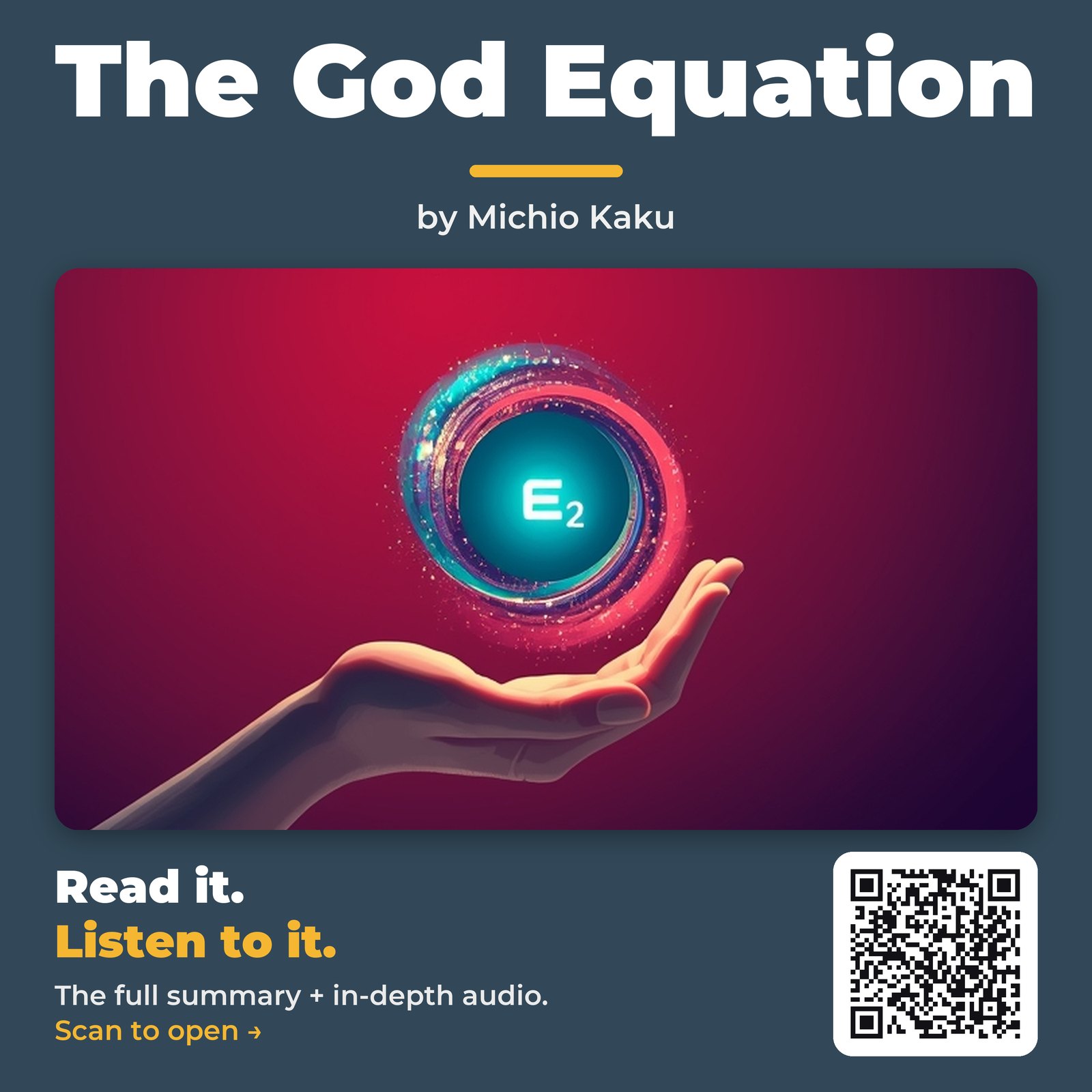The God Equation — cover