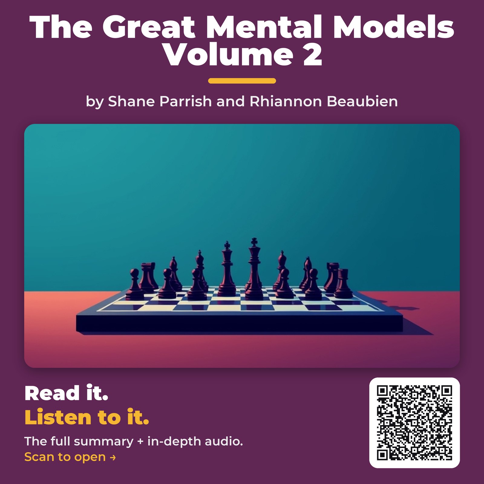 The Great Mental Models Volume 2 by Shane Parrish and Rhiannon Beaubien – Book Summary