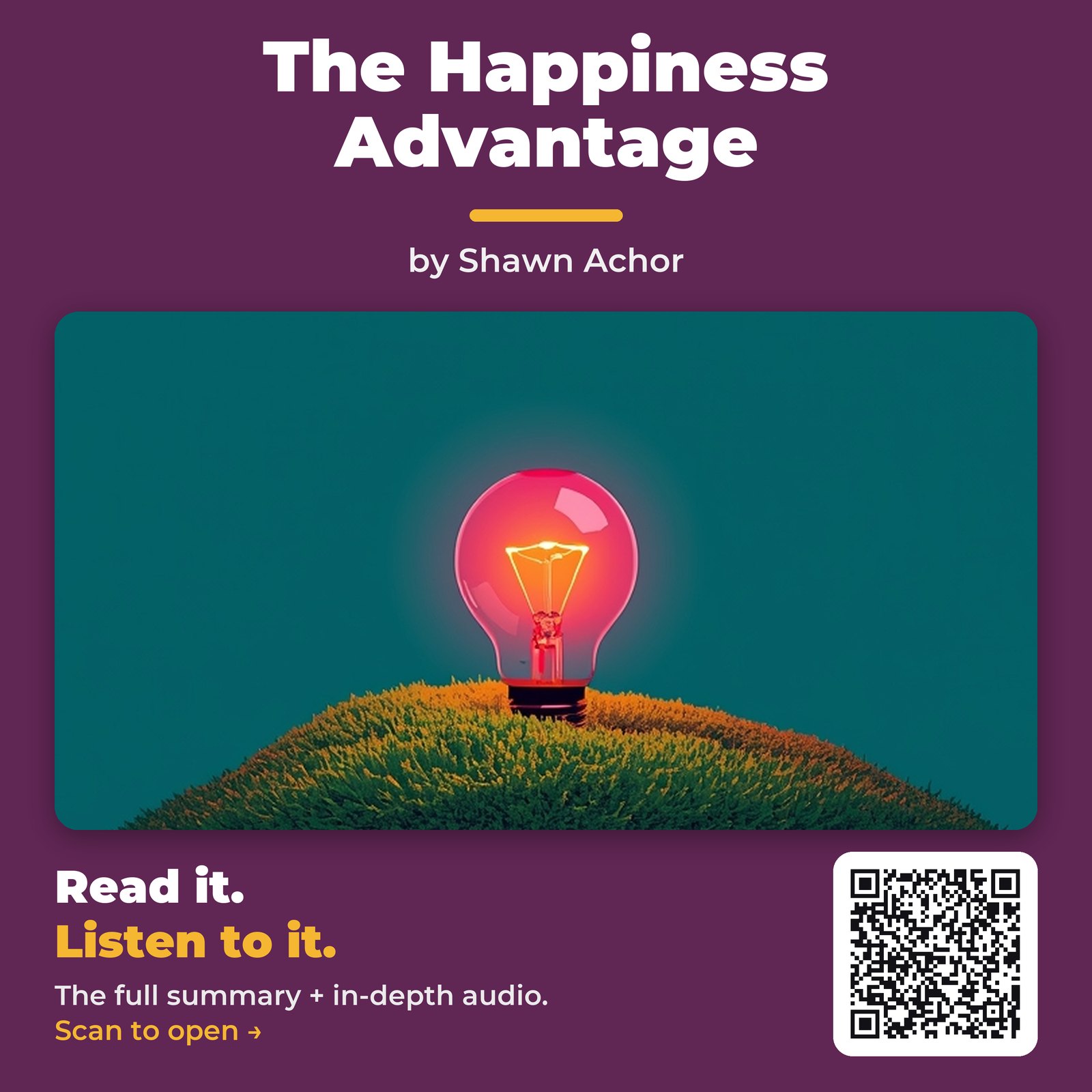 The Happiness Advantage by Shawn Achor – Book Summary
