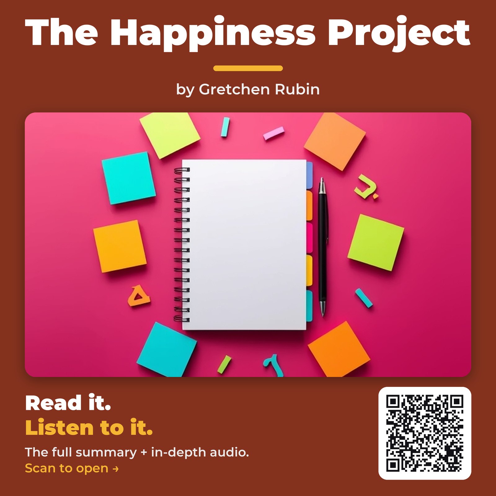 The Happiness Project by Gretchen Rubin – Book Summary