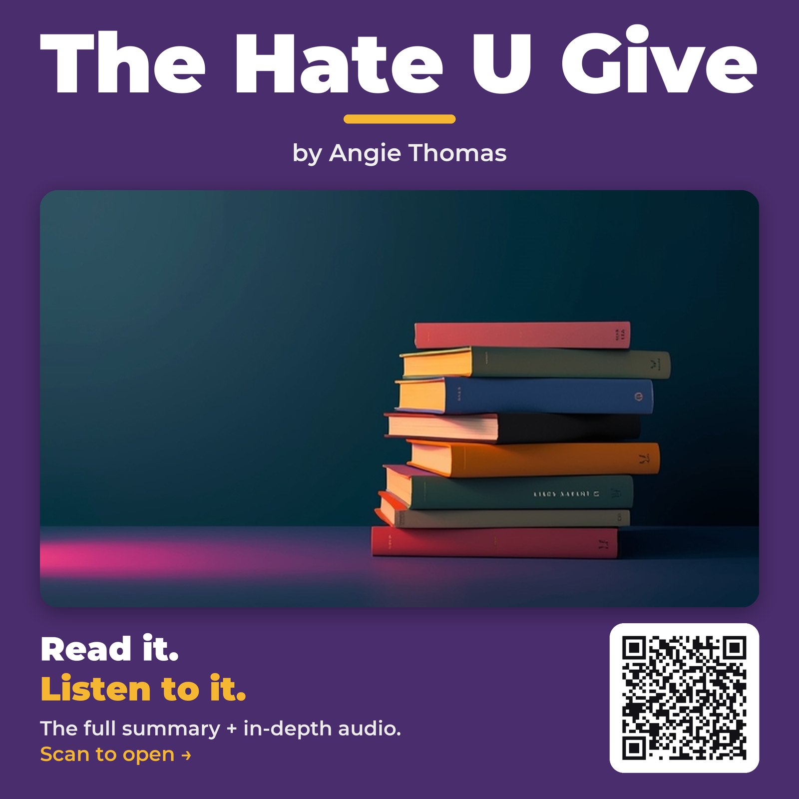 The Hate U Give — cover