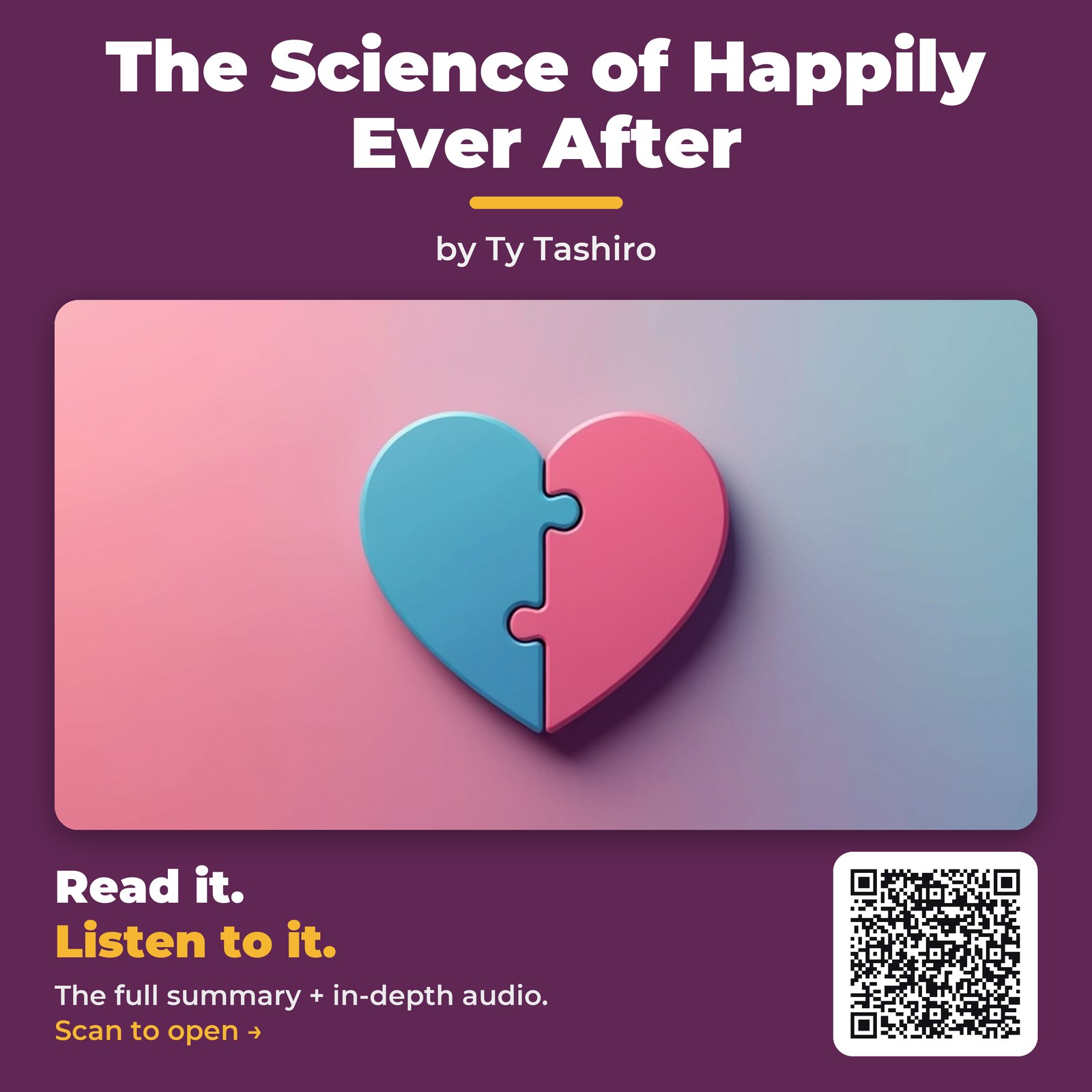 The Science of Happily Ever After by Ty Tashiro – Book Summary