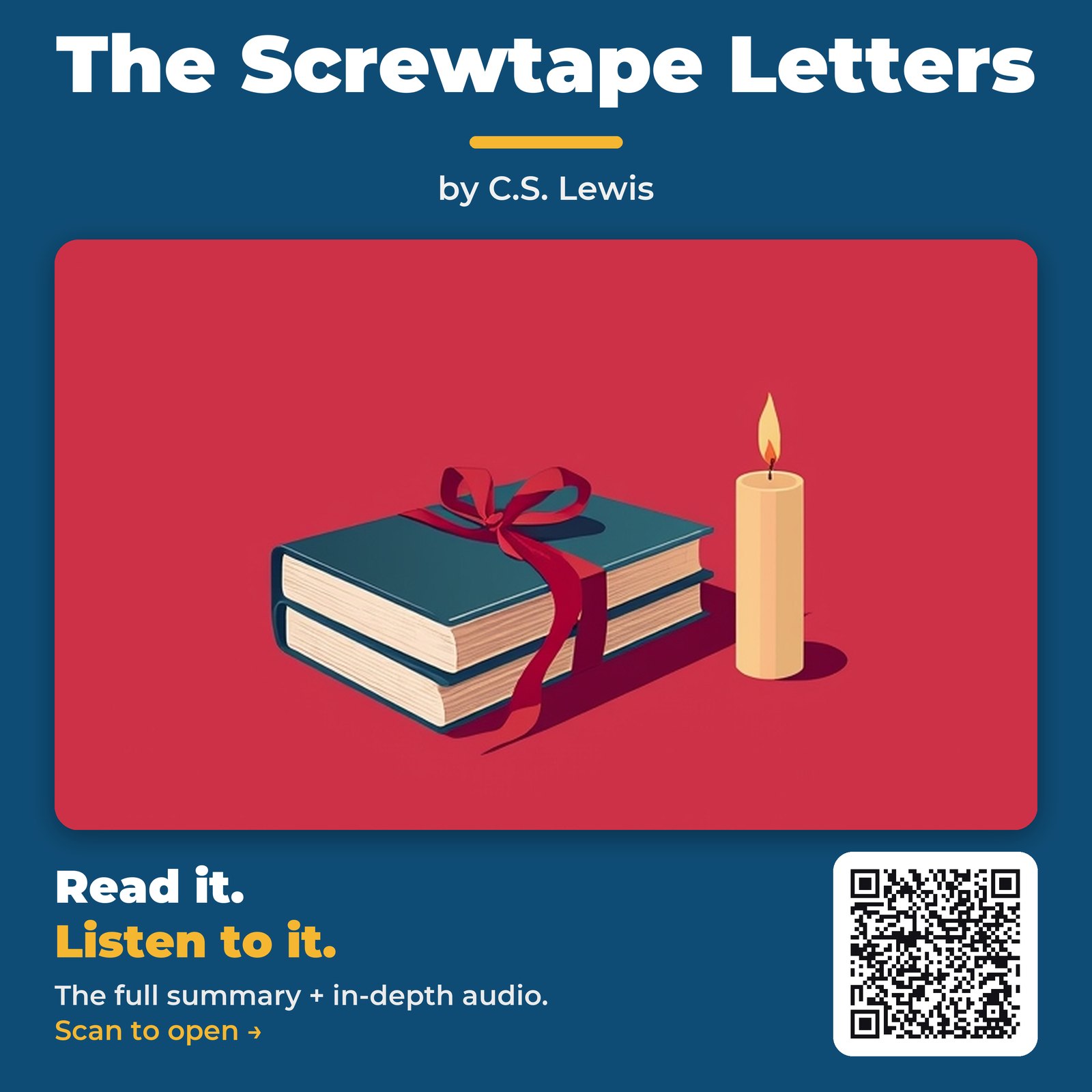 The Screwtape Letters by C.S. Lewis – Book Summary
