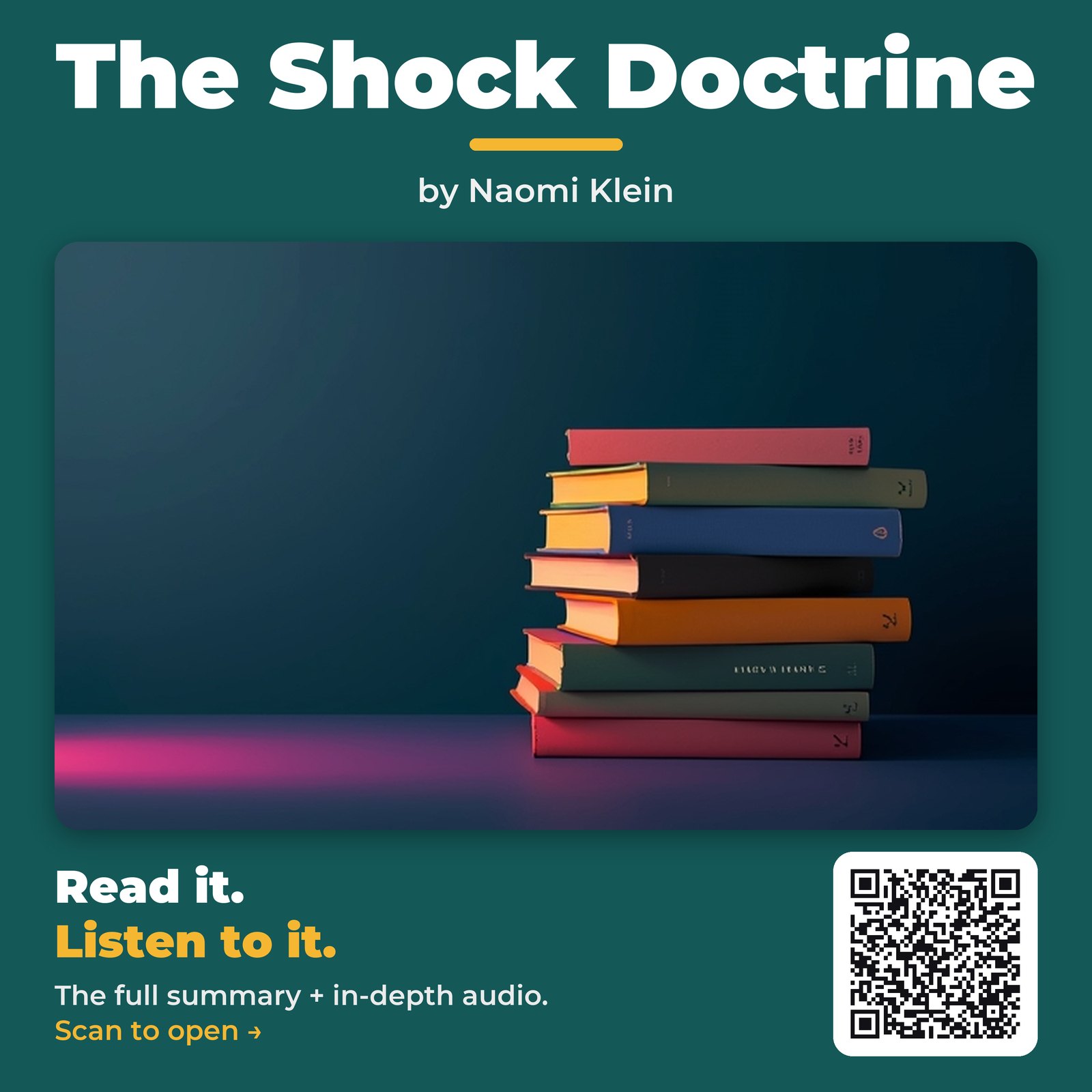 The Shock Doctrine by Naomi Klein – Book Summary