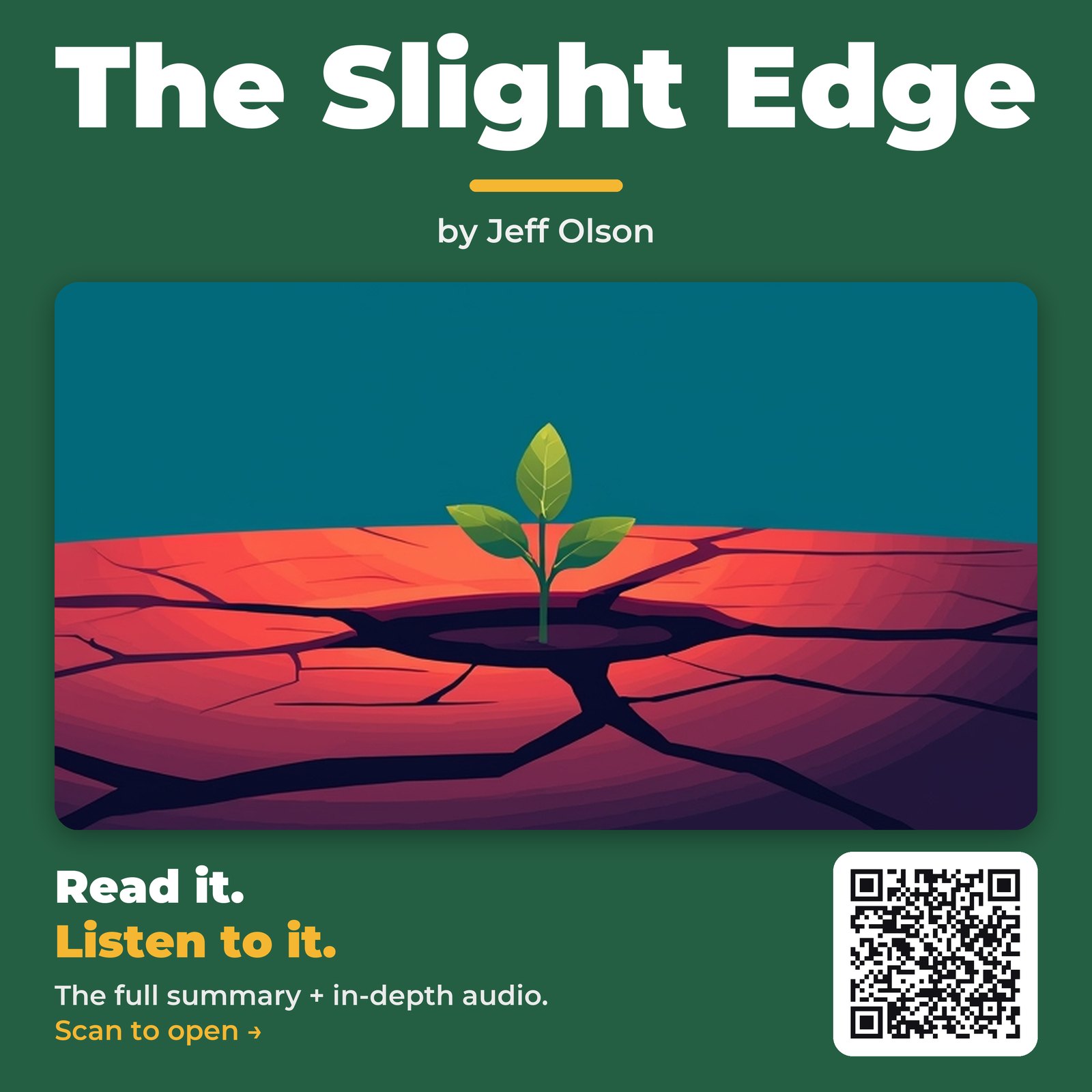 The Slight Edge by Jeff Olson – Book Summary