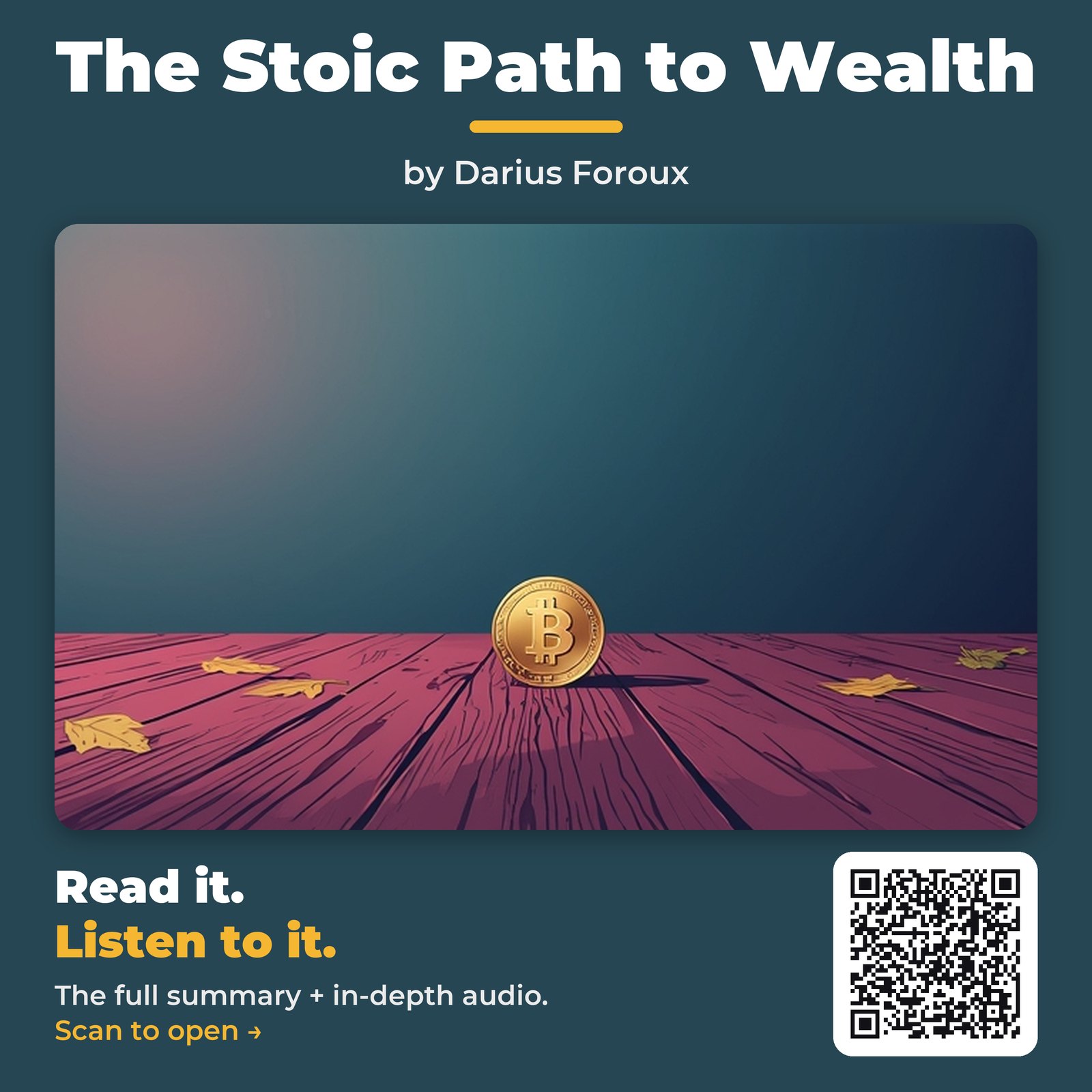 The Stoic Path to Wealth — cover